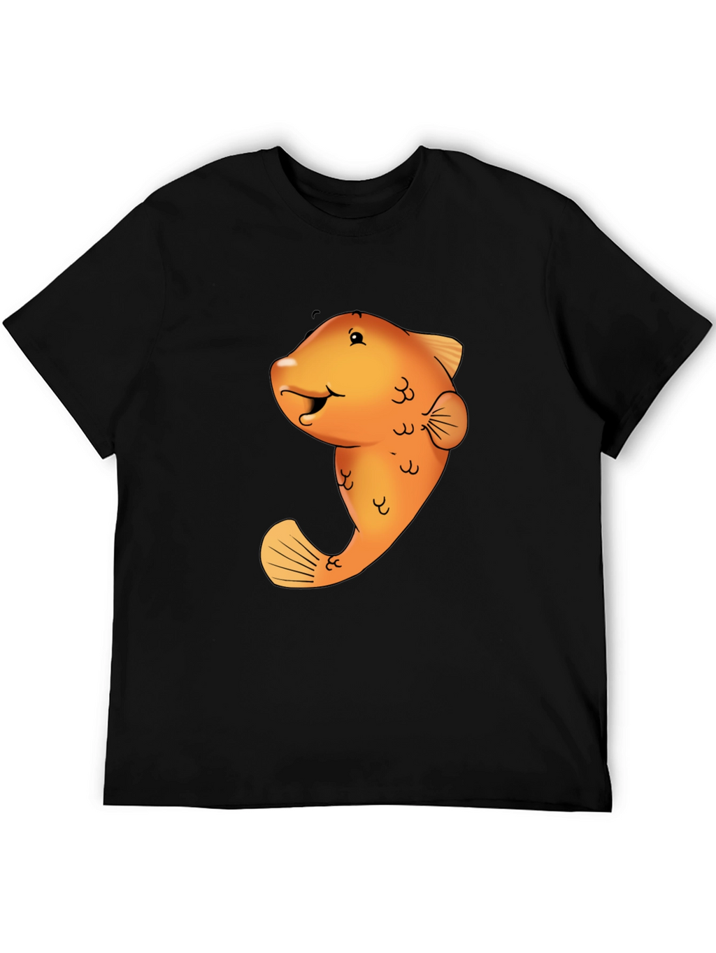 Funny Goldfish Graphic T-Shirt