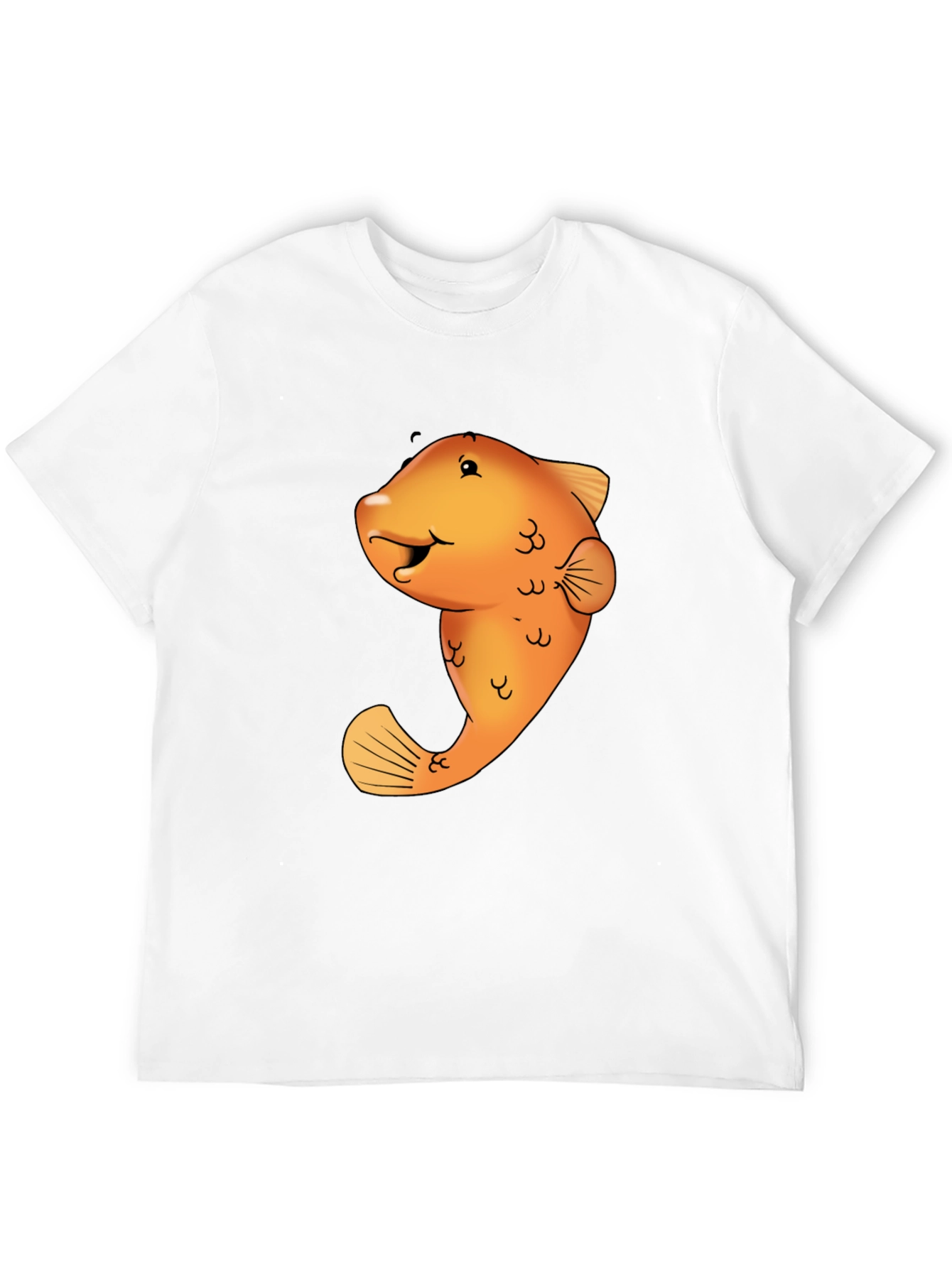 Funny Goldfish Graphic T-Shirt