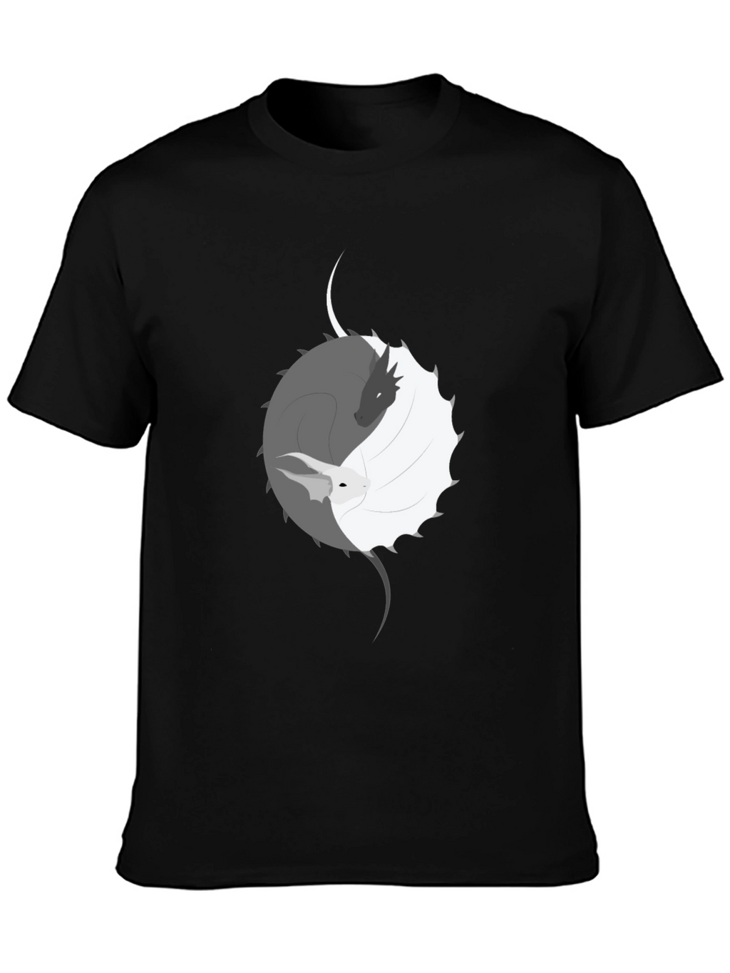 Yin Yang Dragon & Rabbit Graphic Tee