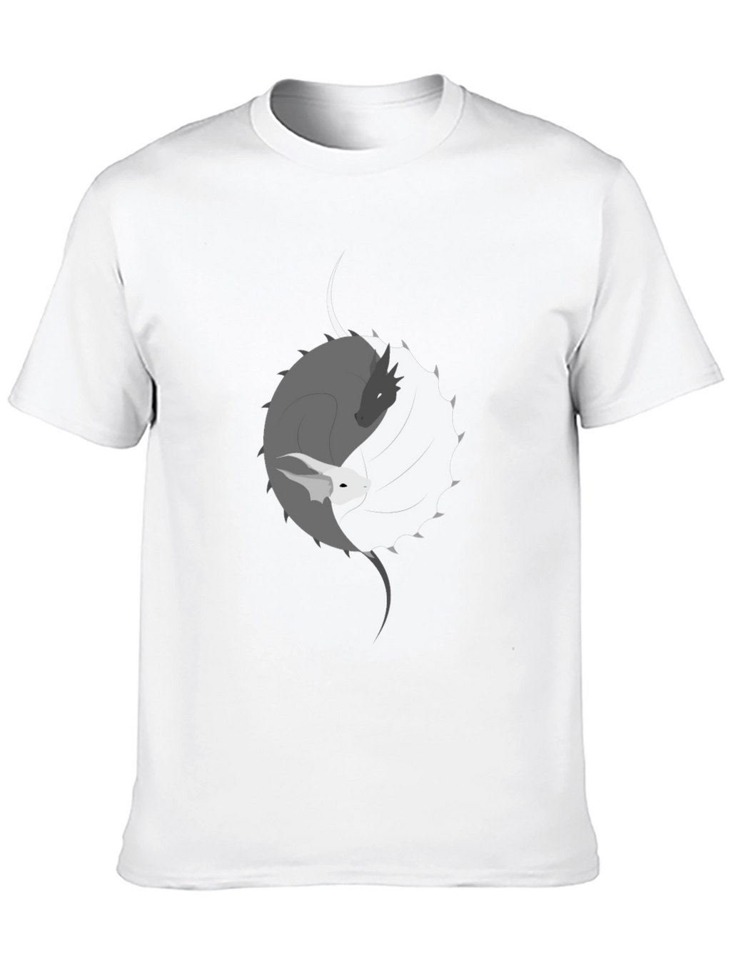 Yin Yang Dragon & Rabbit Graphic Tee