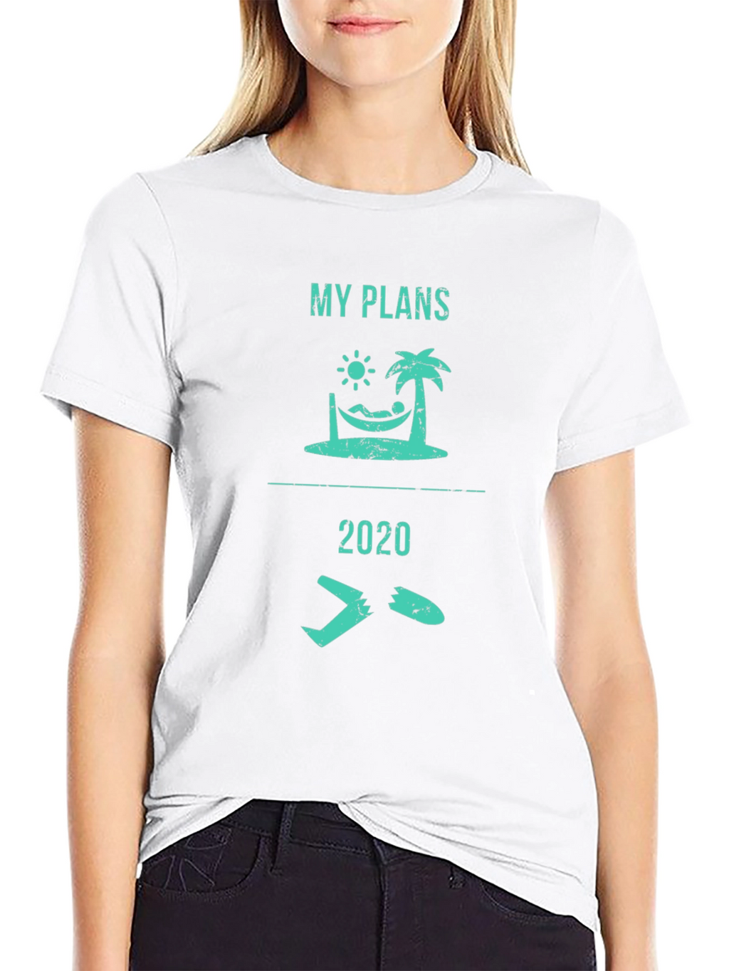 My Plans 2020 Graphic Tee - Funny Vacation T-Shirt