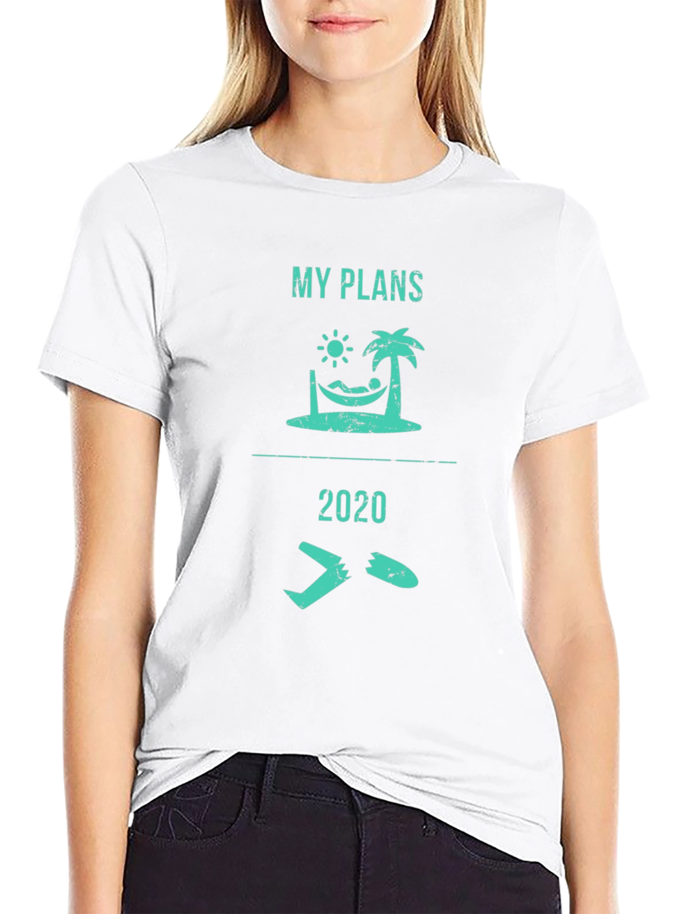 My Plans 2020 Graphic Tee - Funny Vacation T-Shirt