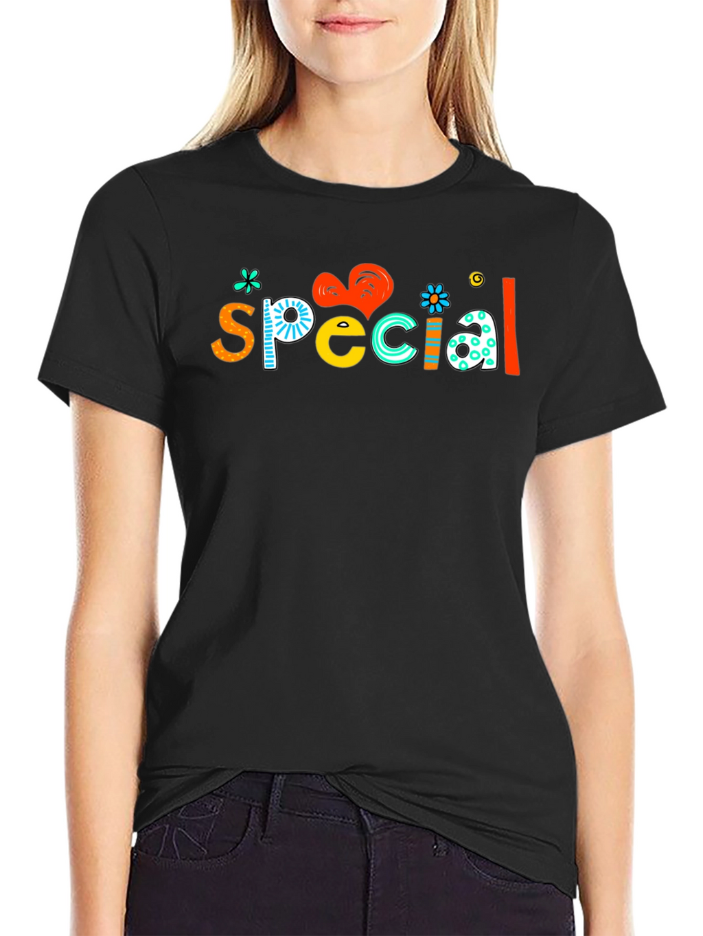Special Graphic Tee - Trendy Casual Wear