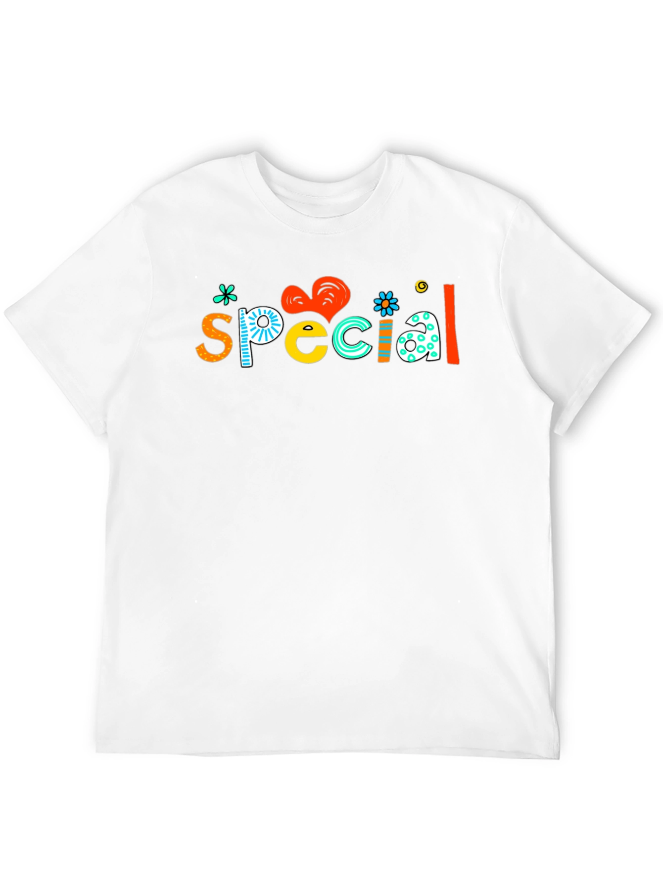 Special Graphic Tee - Trendy Casual Wear