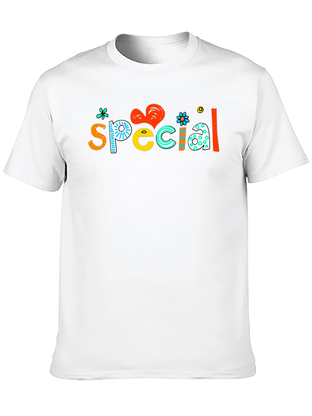 Special Graphic Tee - Trendy Casual Wear