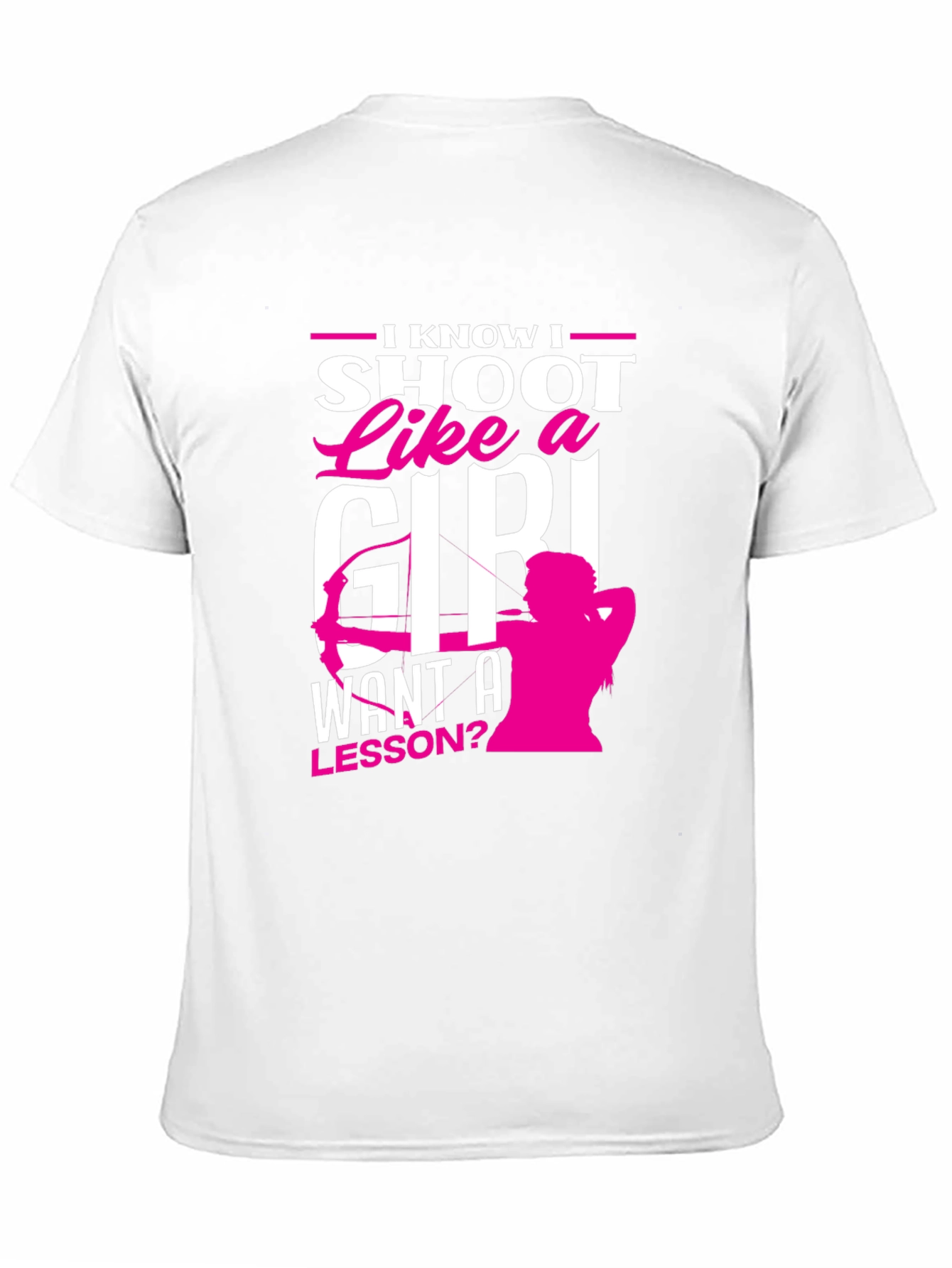 I Shoot Like A Girl T-Shirt - Archery Design