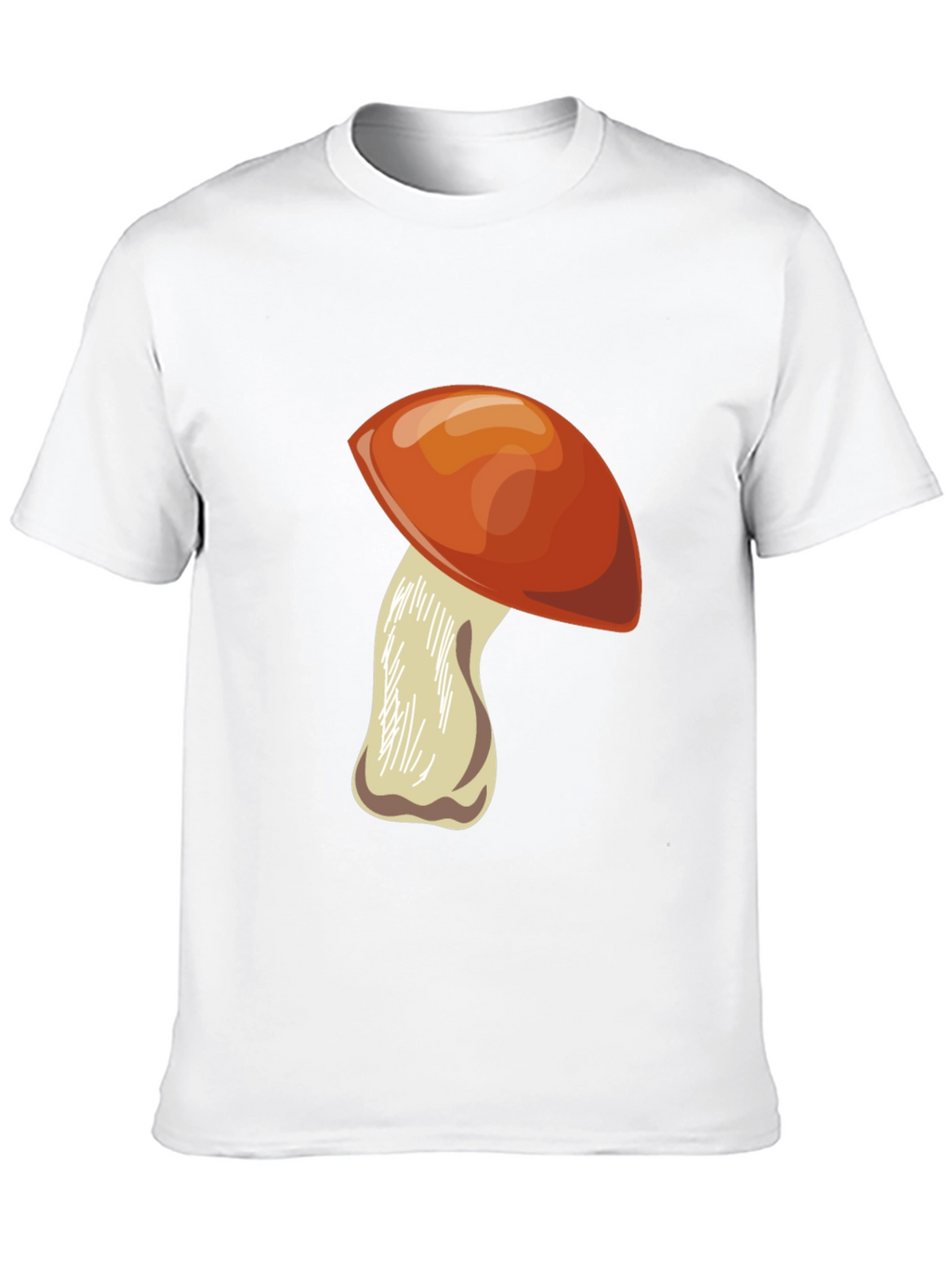Mushroom Graphic Black Tee