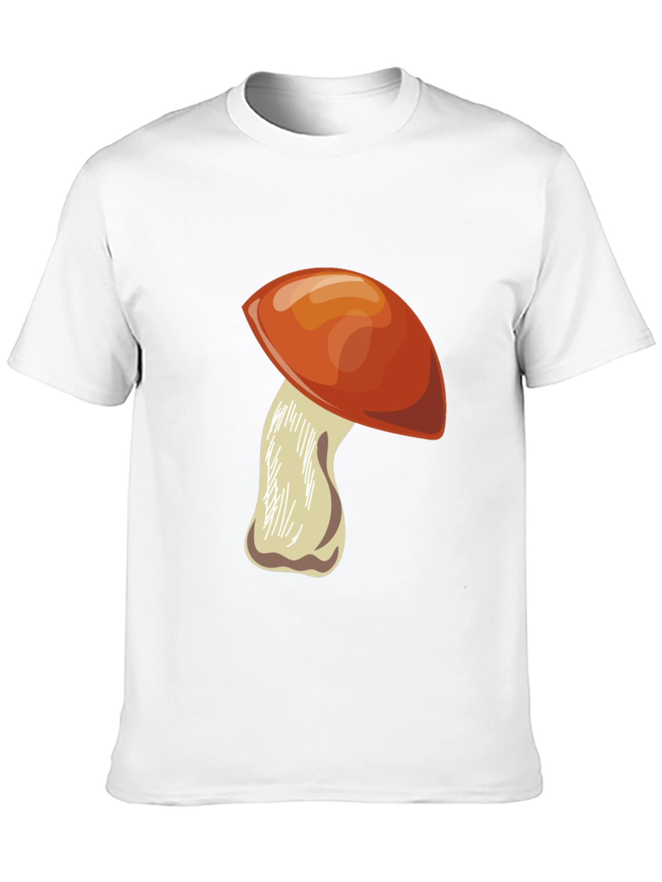 Mushroom Graphic Black Tee