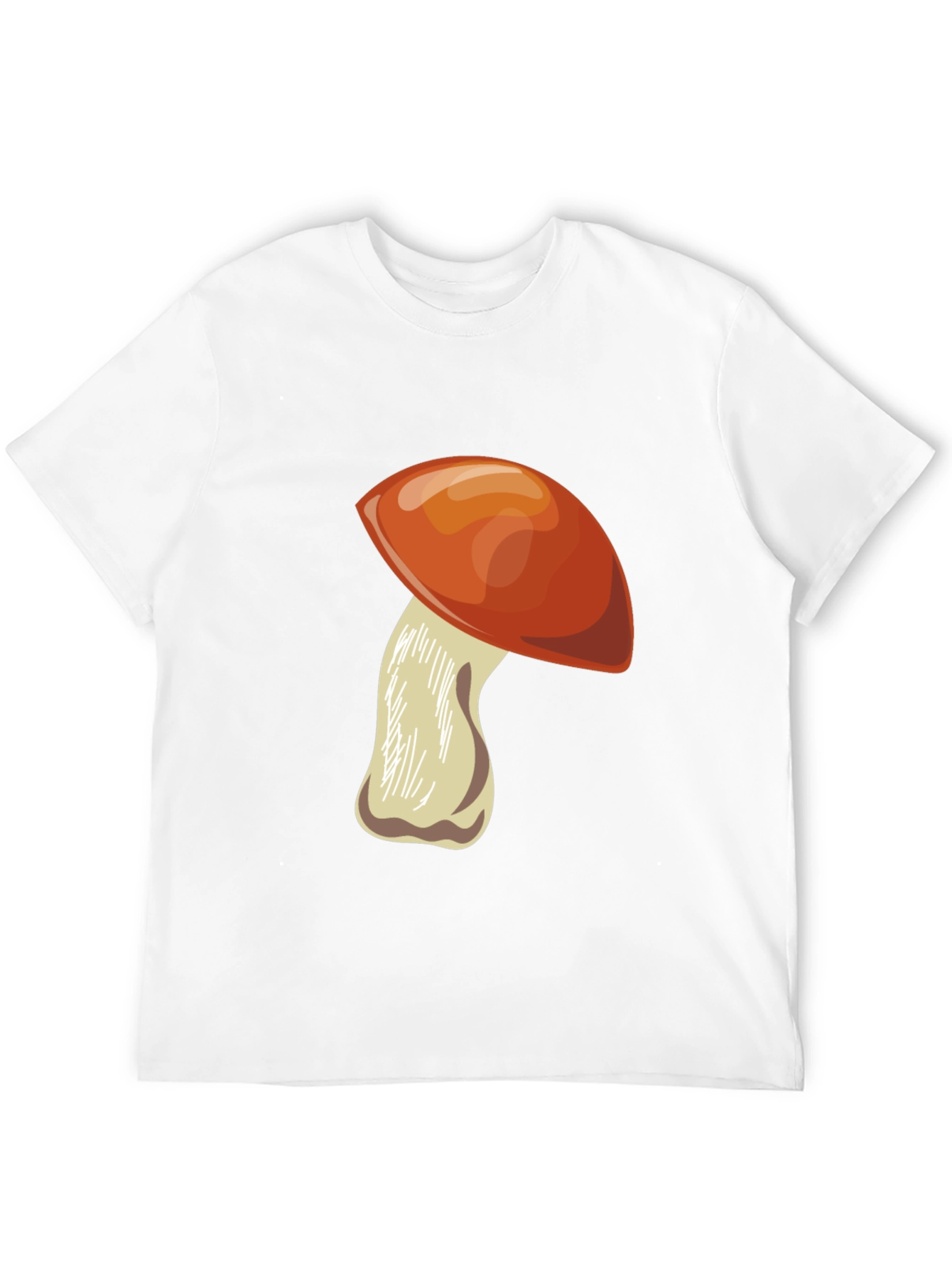 Mushroom Graphic Black Tee