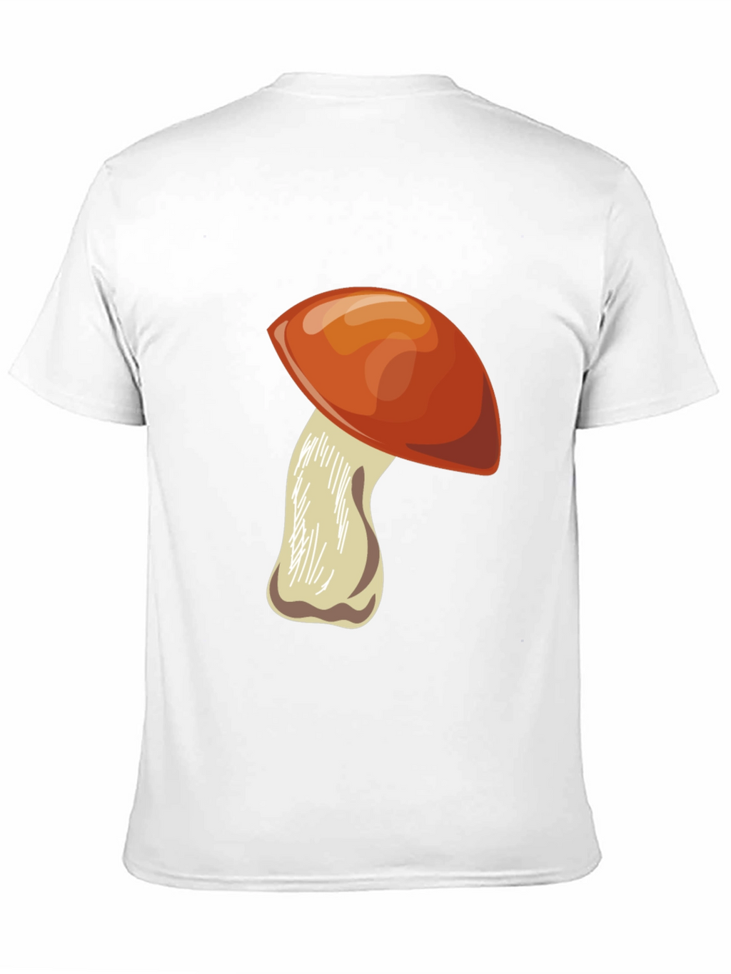 Mushroom Graphic Black Tee