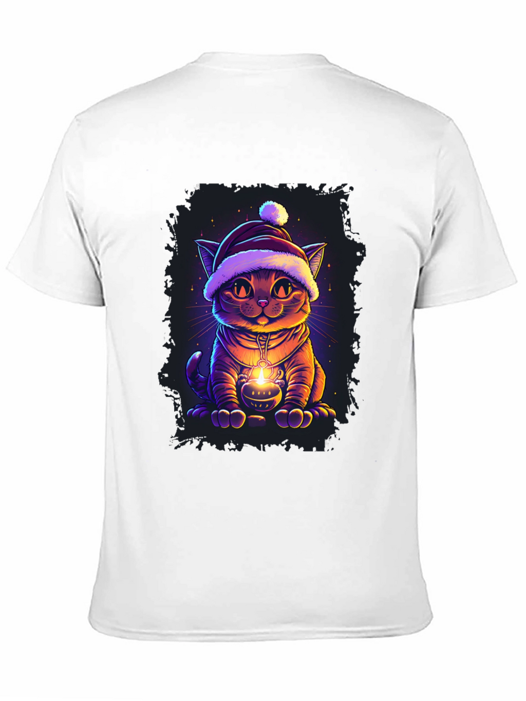 Festive Cat T-Shirt - Holiday Edition
