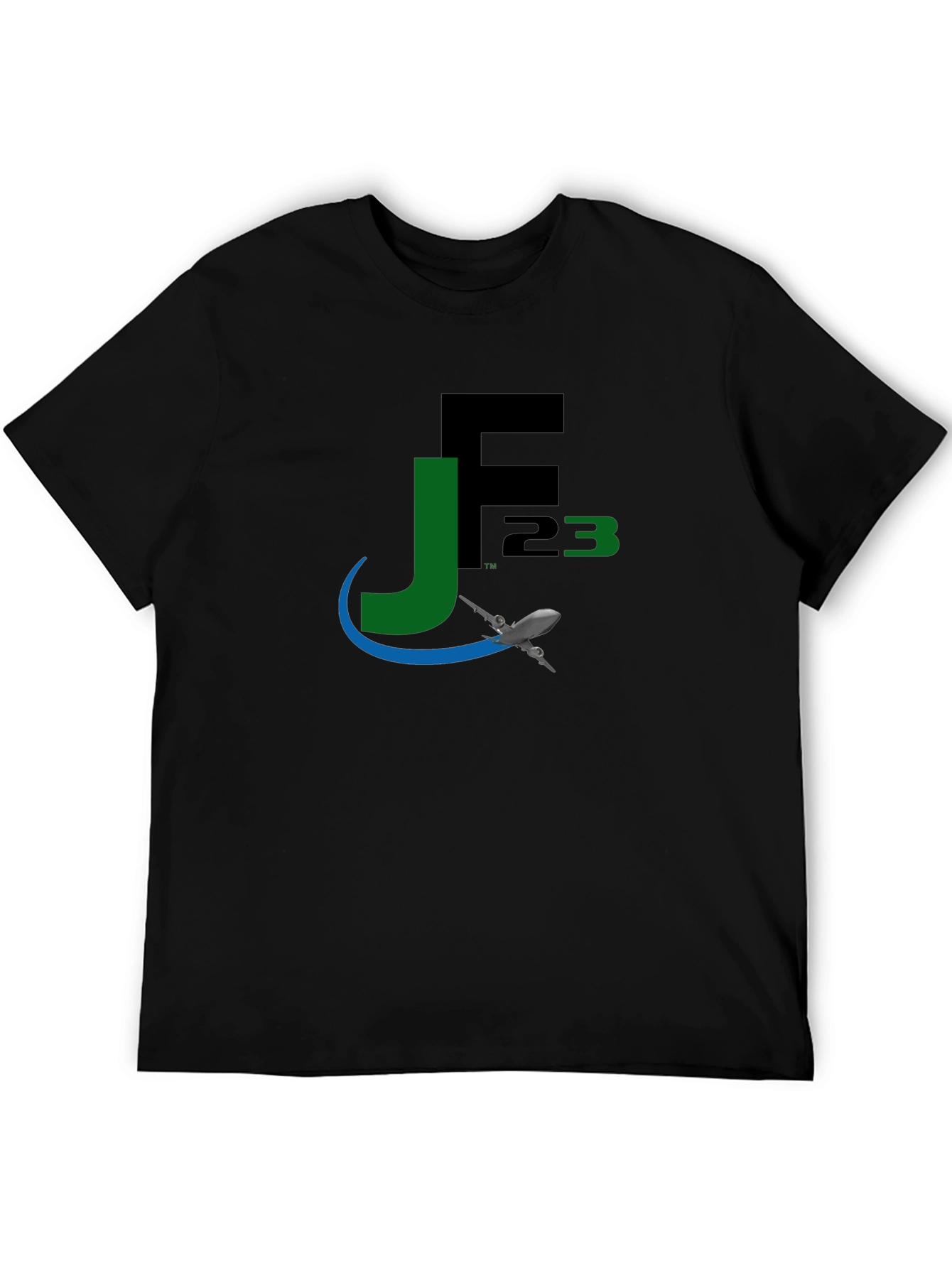 JF23 Jetsetter Black T-Shirt | Modern Aviation Apparel