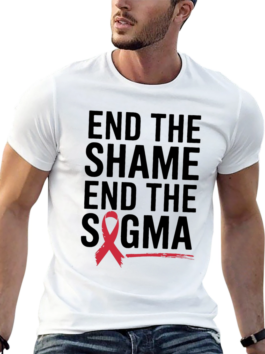 End the Stigma Awareness Tee
