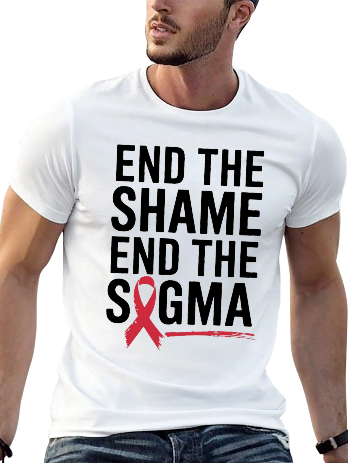 End the Stigma Awareness Tee