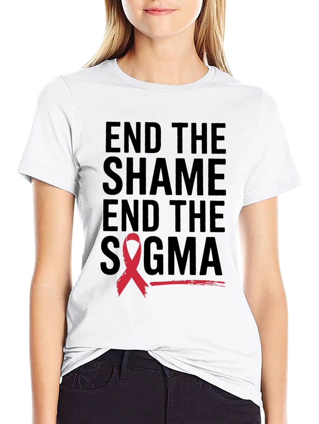 End the Stigma Awareness Tee