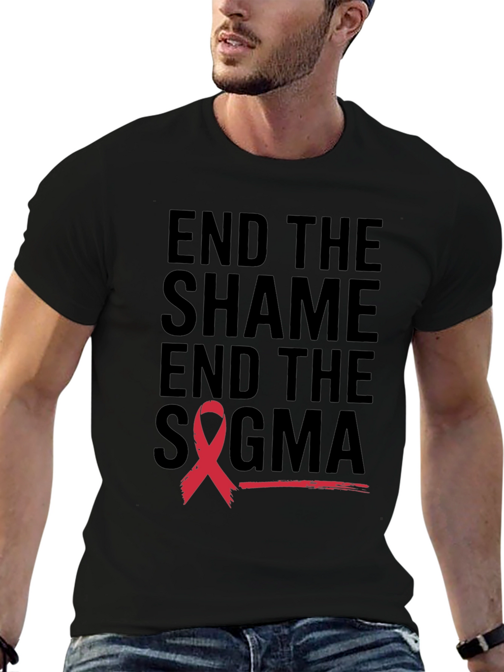 End the Stigma Awareness Tee