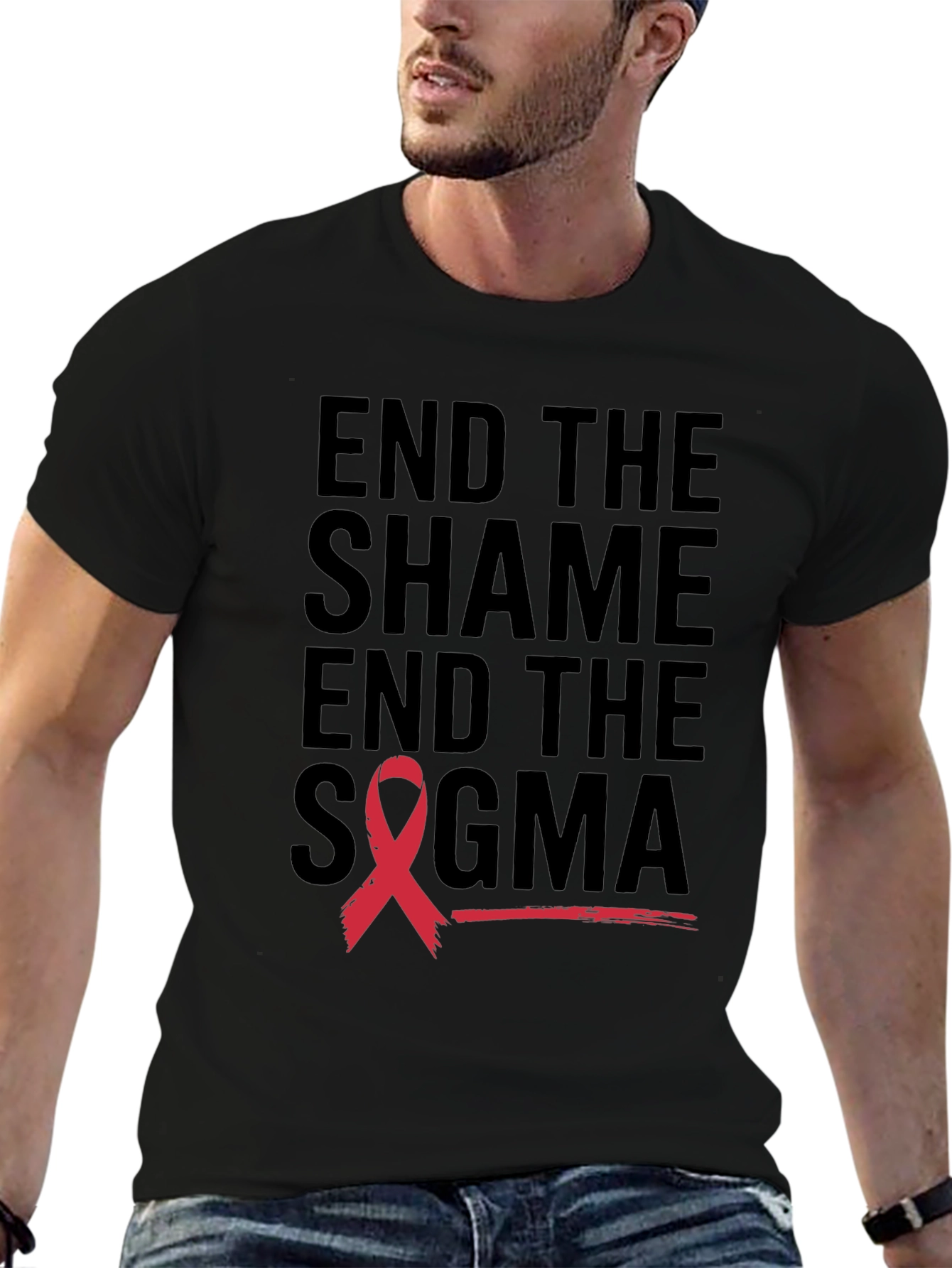 End the Stigma Awareness Tee