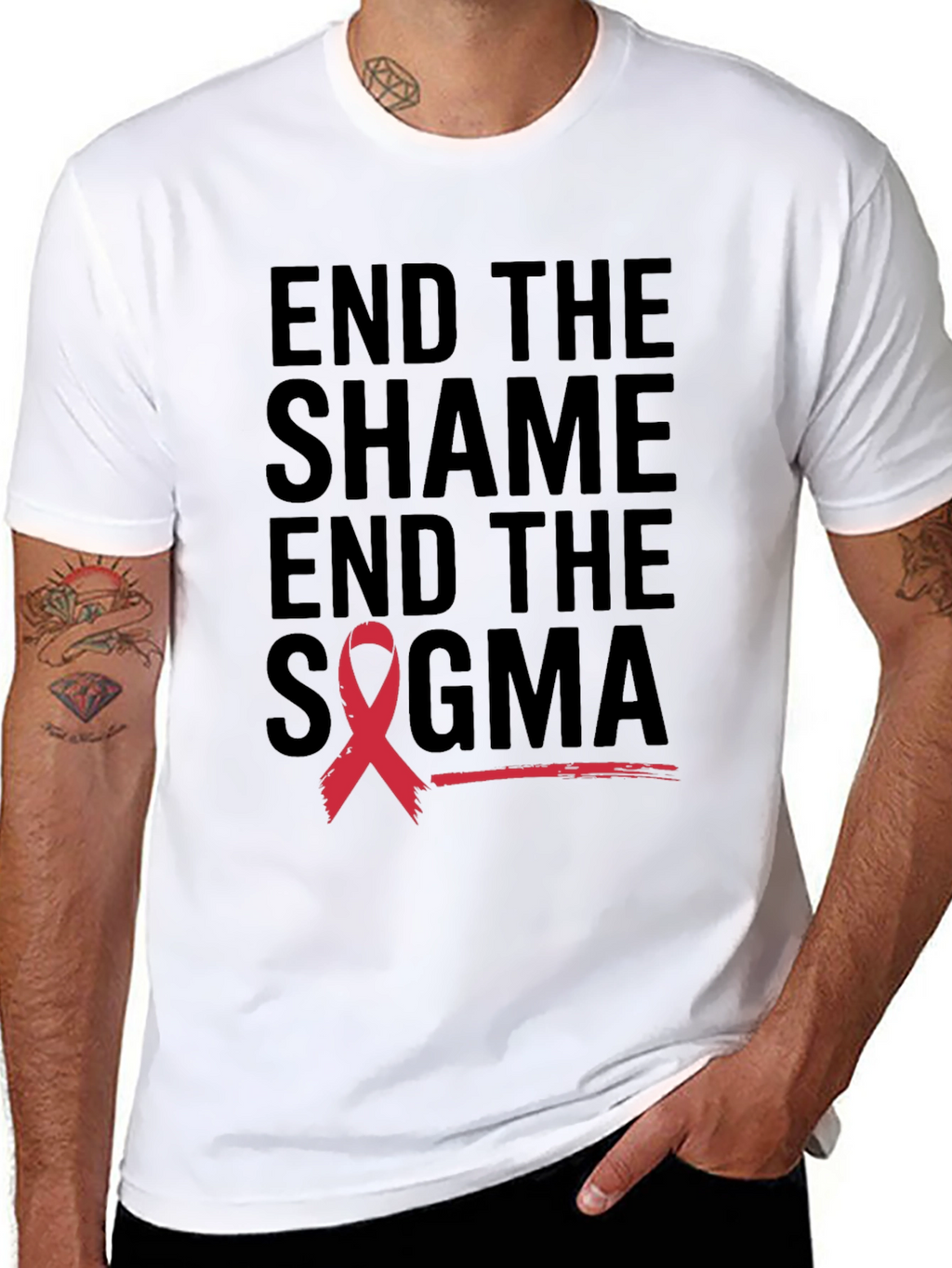 End the Stigma Awareness Tee