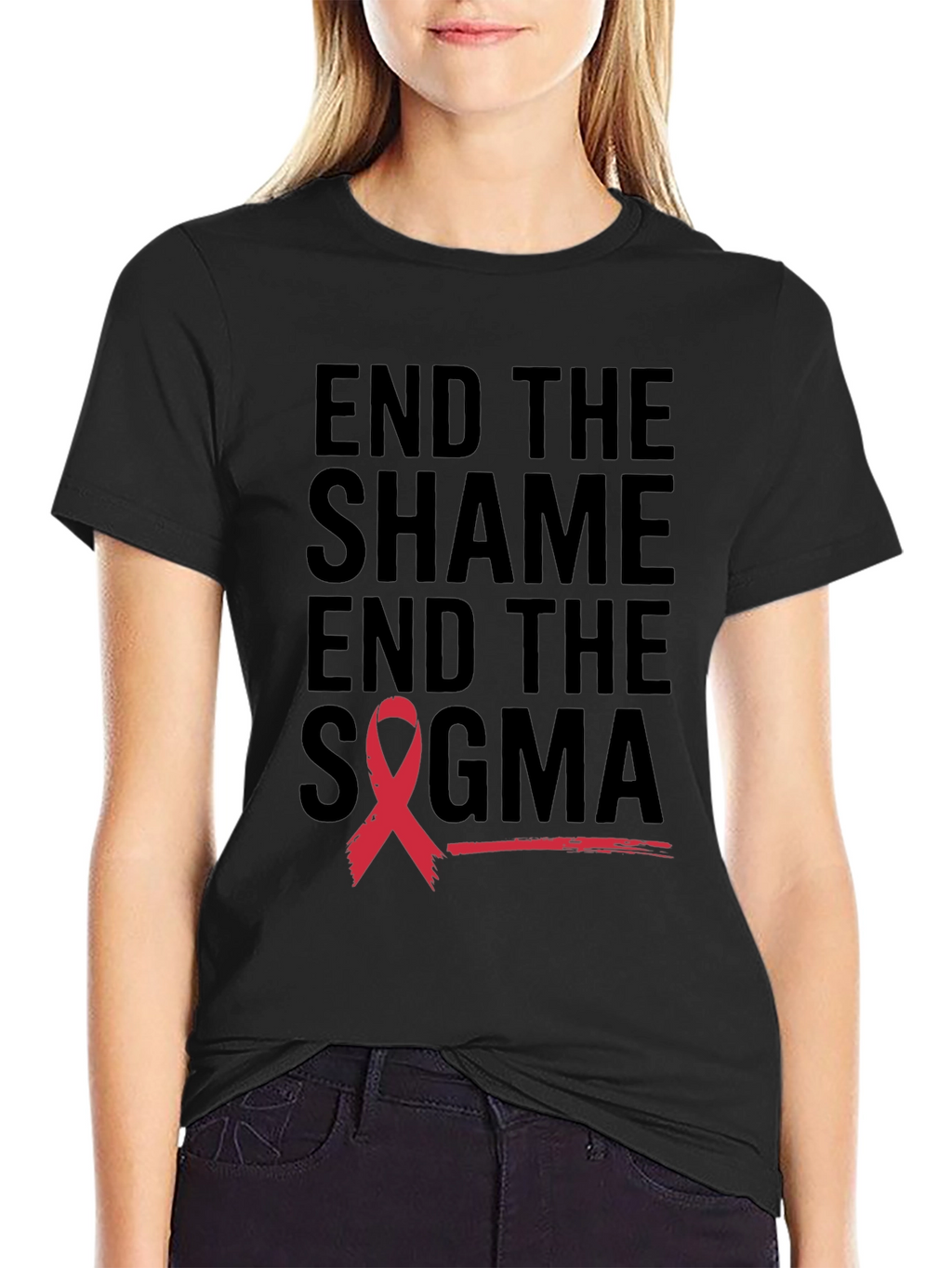 End the Stigma Awareness Tee