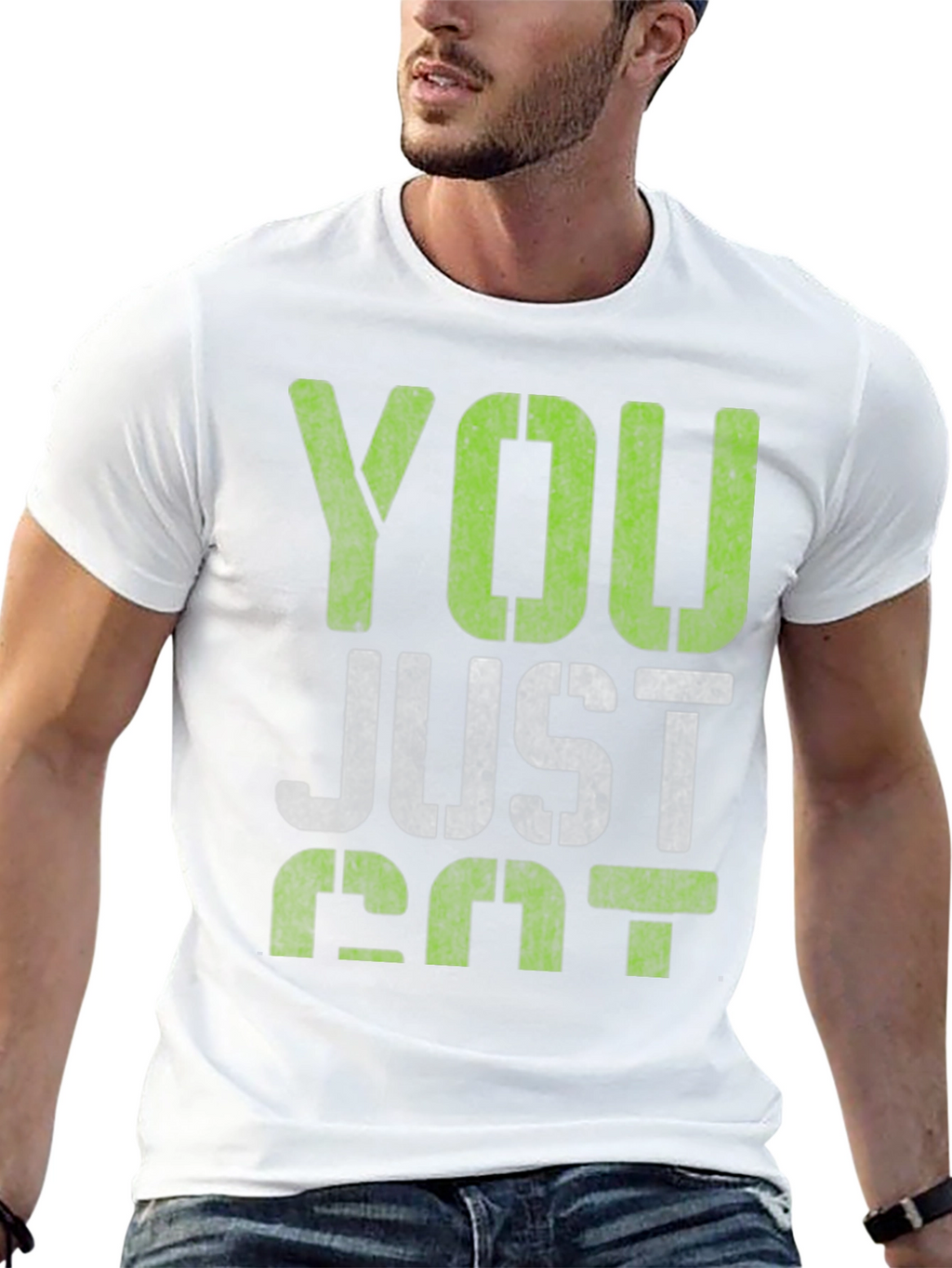 You Just Got Passed Black Graphic Tee