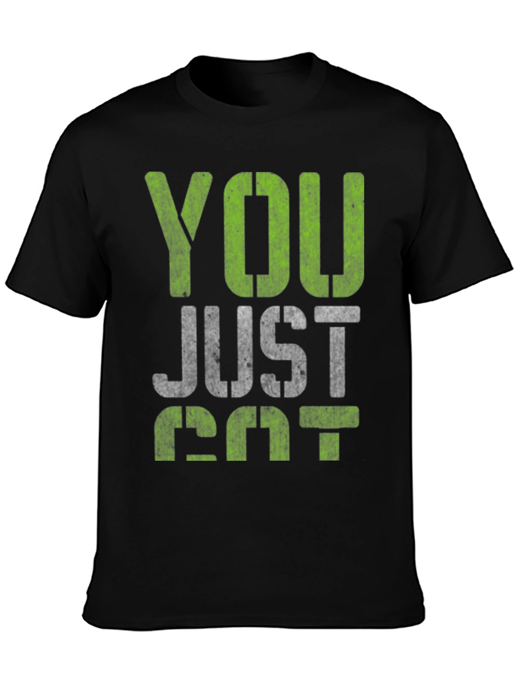 You Just Got Passed Black Graphic Tee