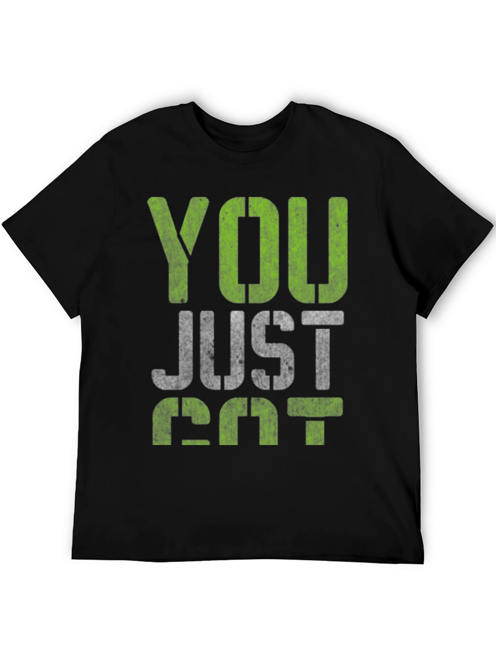 You Just Got Passed Black Graphic Tee