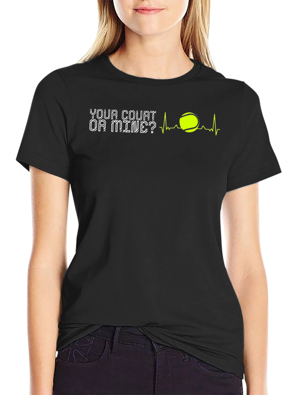 Tennis T-Shirt: Your Court or Mine?