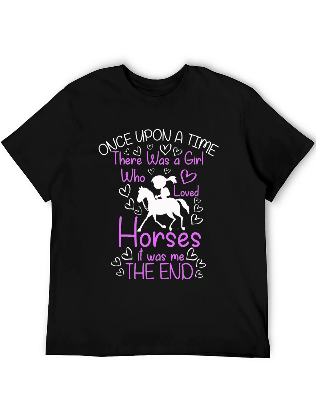 Girl Who Loved Horses T-Shirt