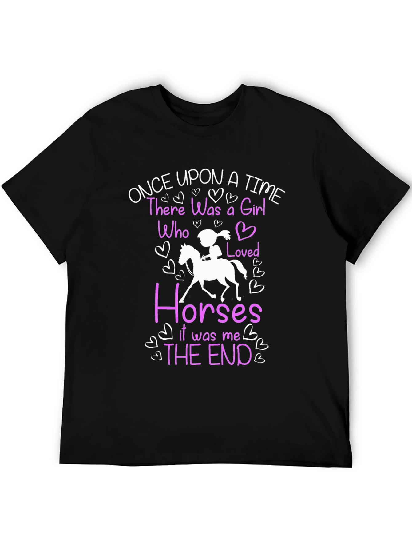 Girl Who Loved Horses T-Shirt