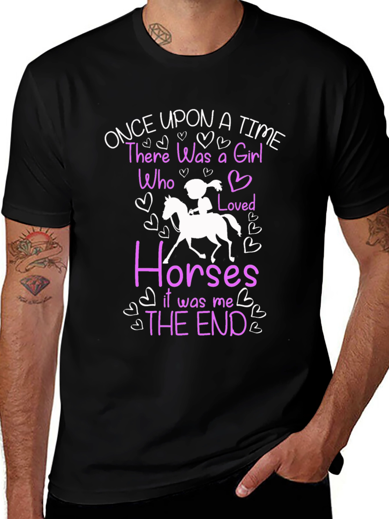 Girl Who Loved Horses T-Shirt