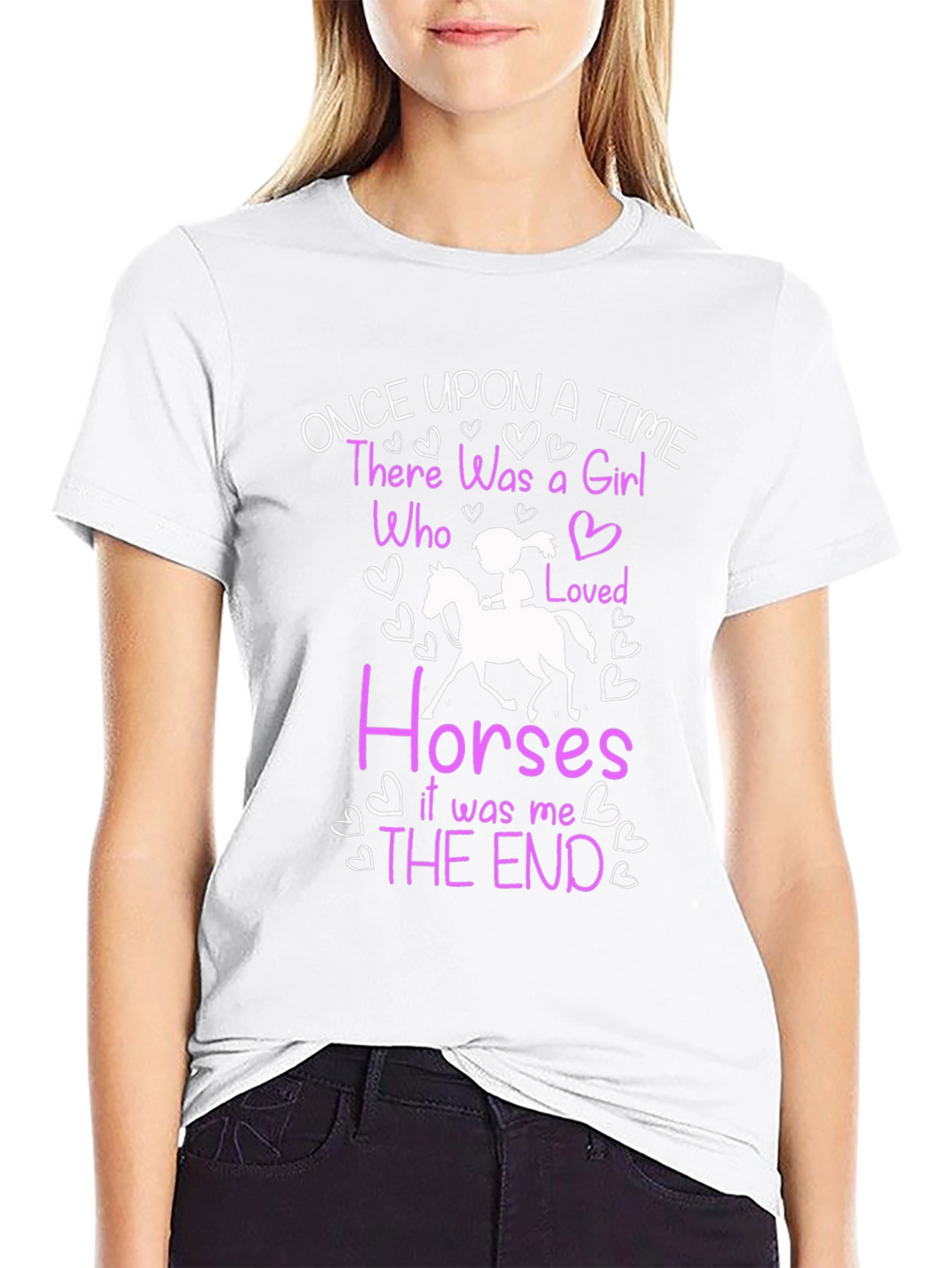 Girl Who Loved Horses T-Shirt