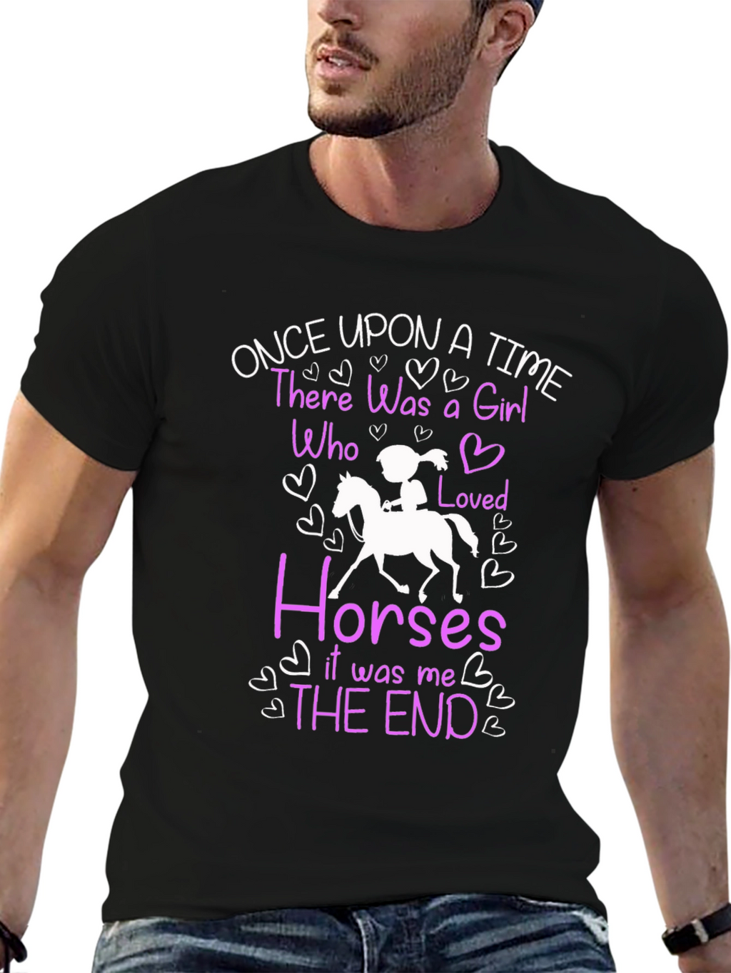 Girl Who Loved Horses T-Shirt
