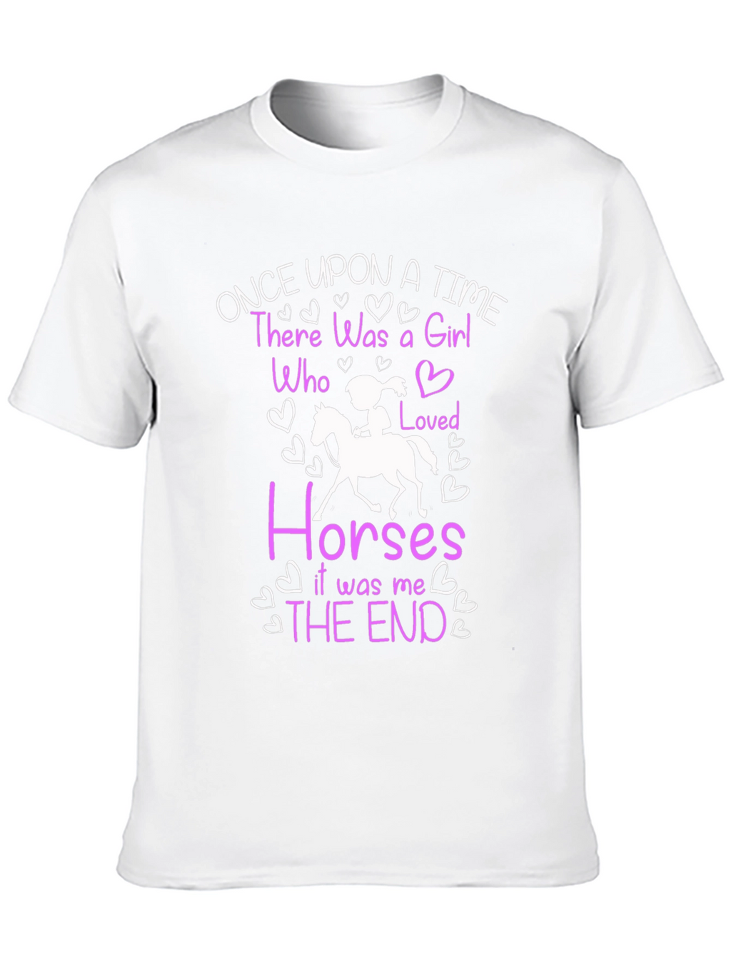 Girl Who Loved Horses T-Shirt