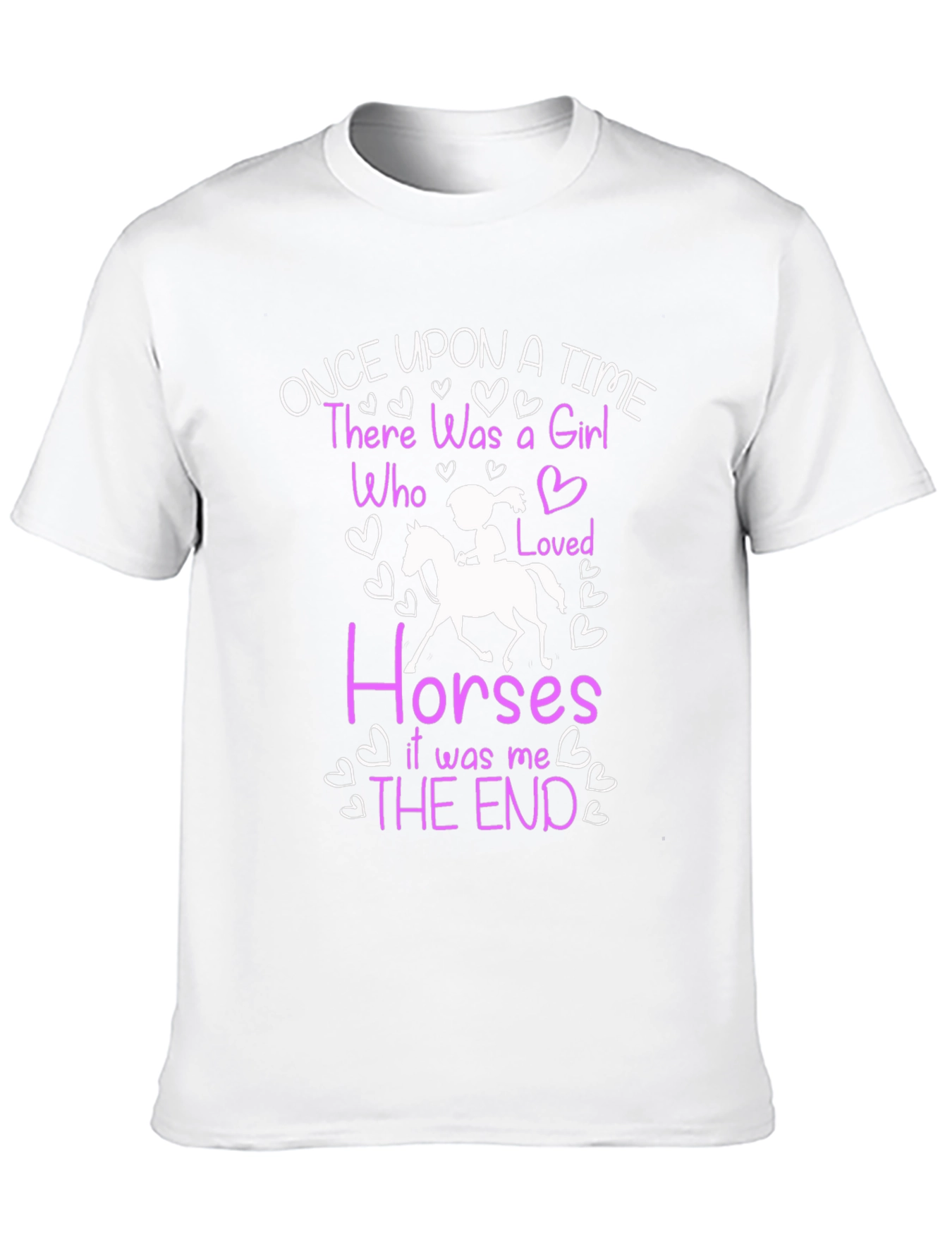 Girl Who Loved Horses T-Shirt