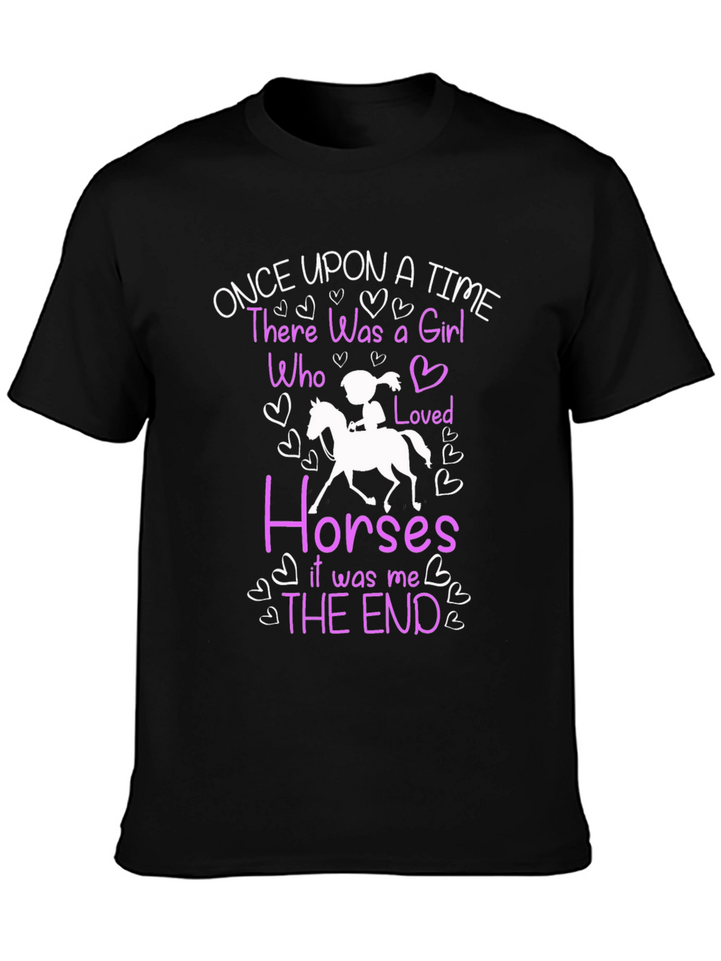 Girl Who Loved Horses T-Shirt