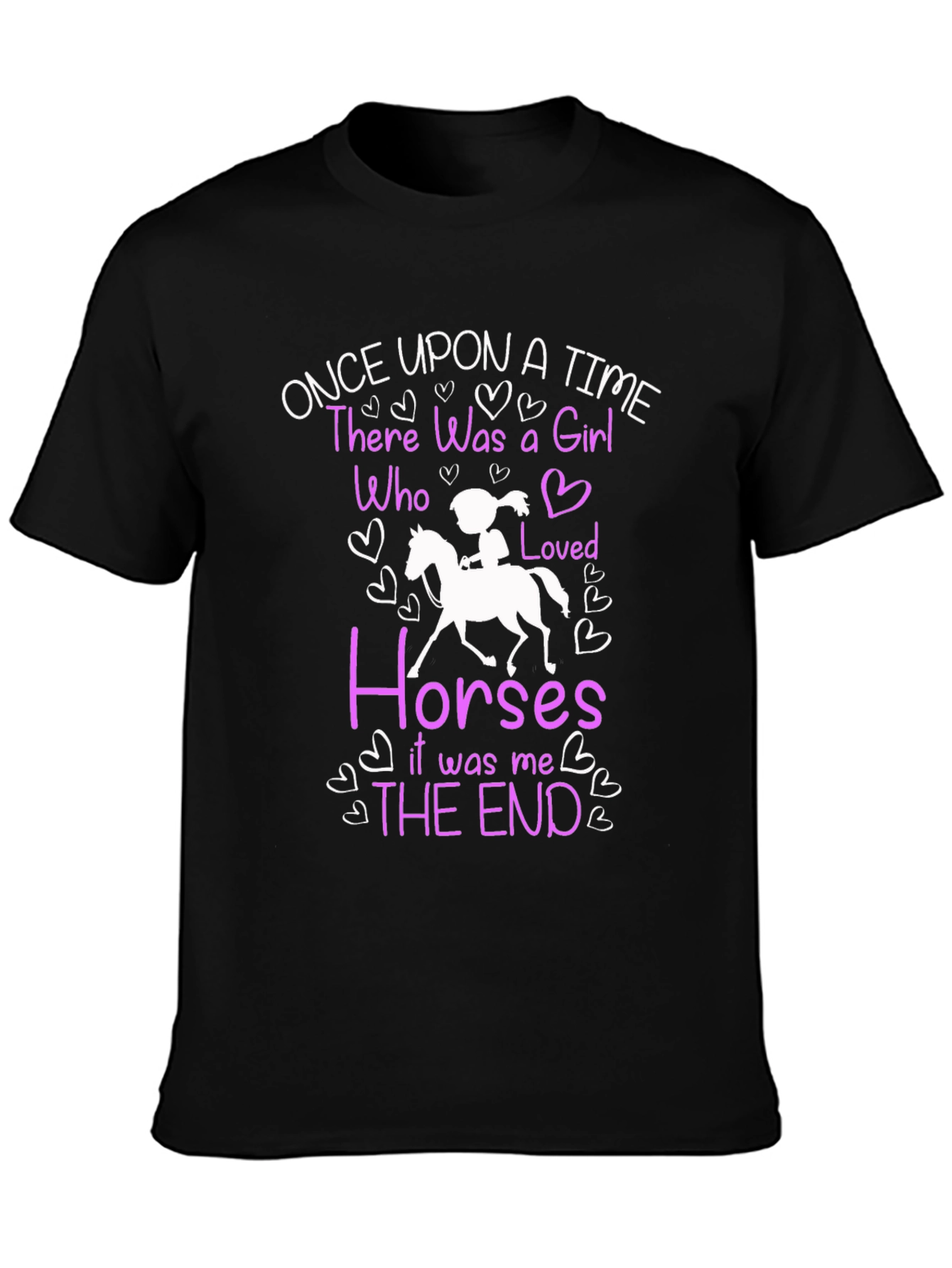 Girl Who Loved Horses T-Shirt