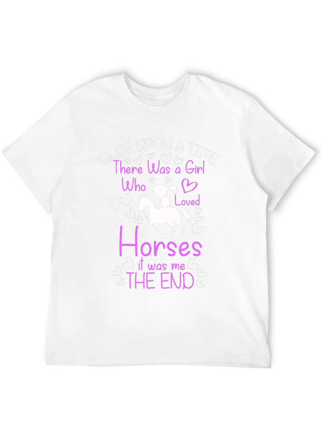 Girl Who Loved Horses T-Shirt