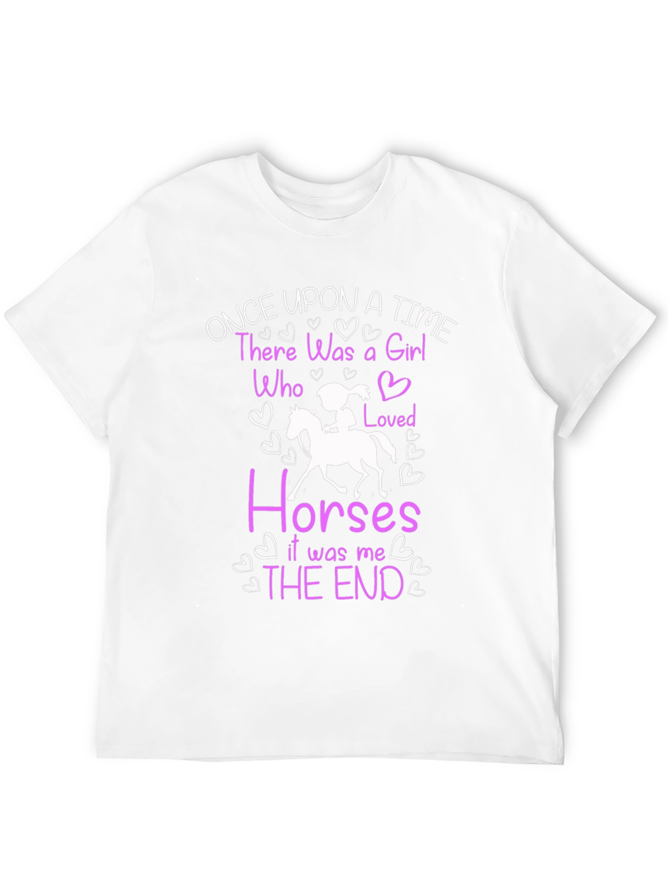 Girl Who Loved Horses T-Shirt