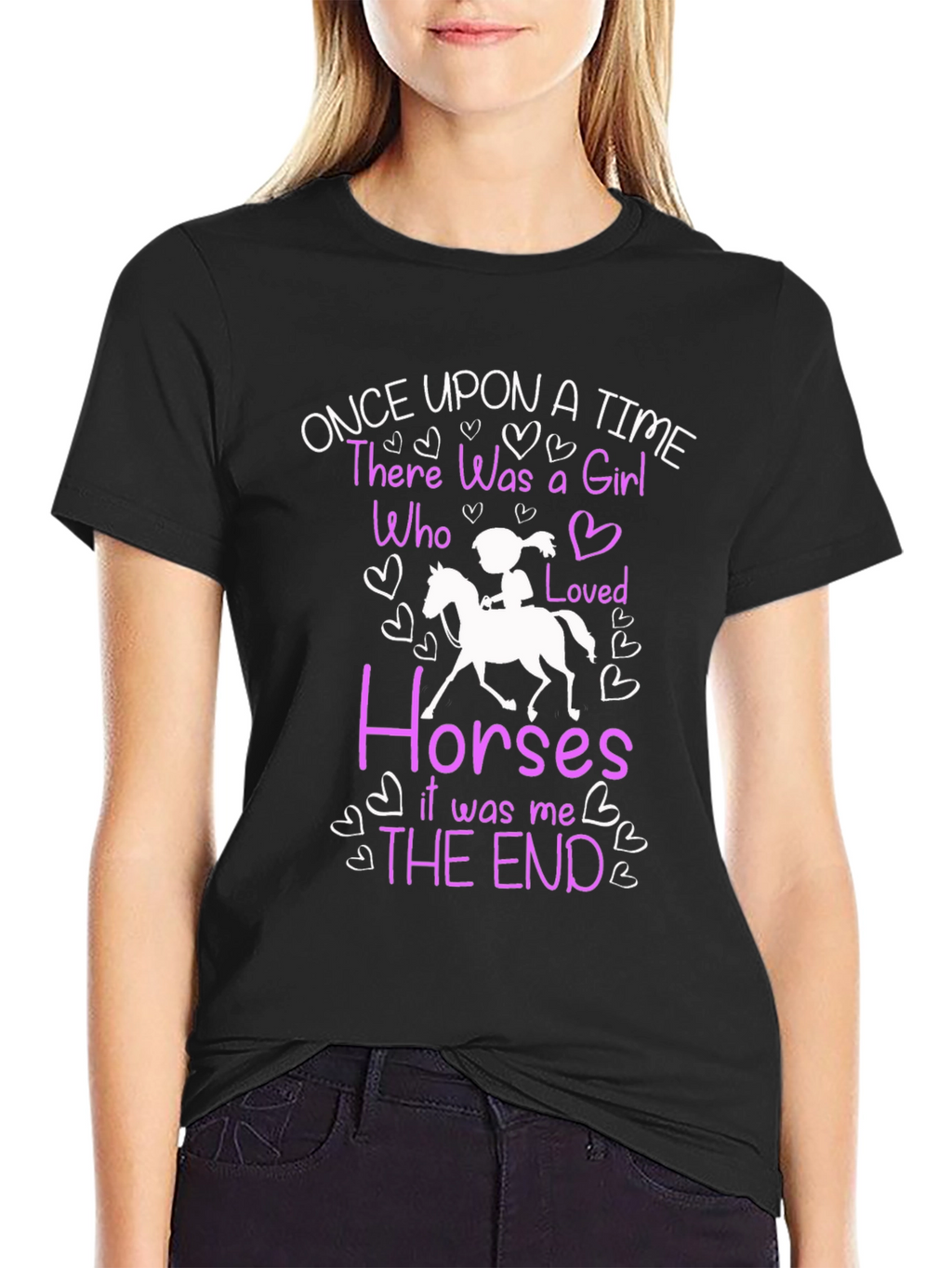 Girl Who Loved Horses T-Shirt