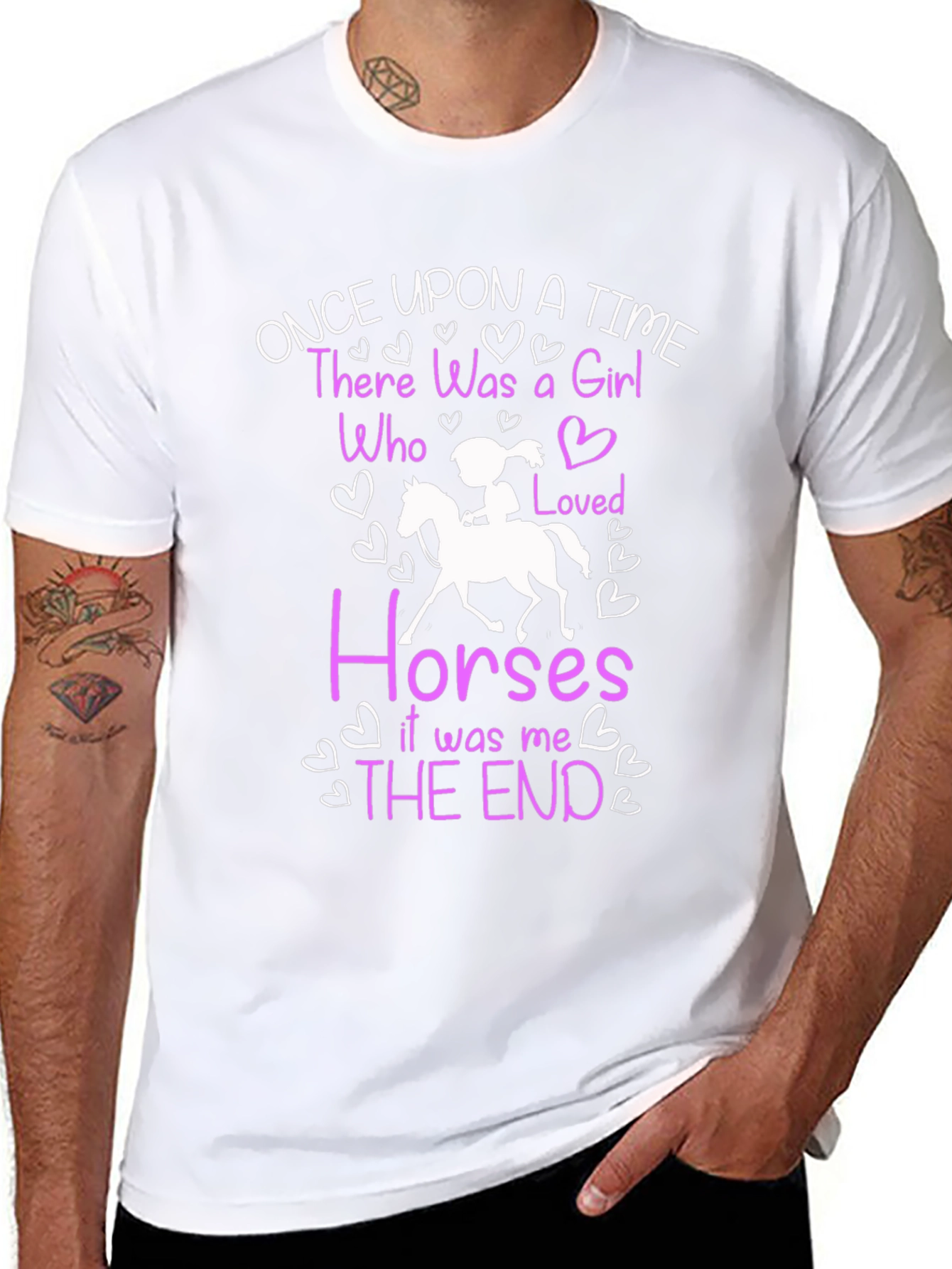 Girl Who Loved Horses T-Shirt