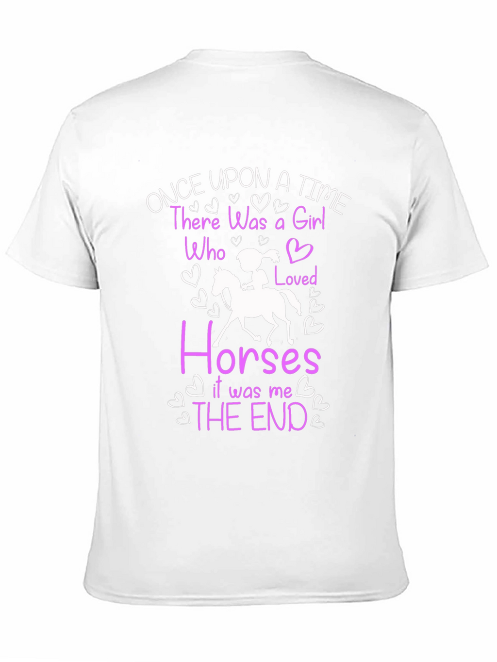Girl Who Loved Horses T-Shirt