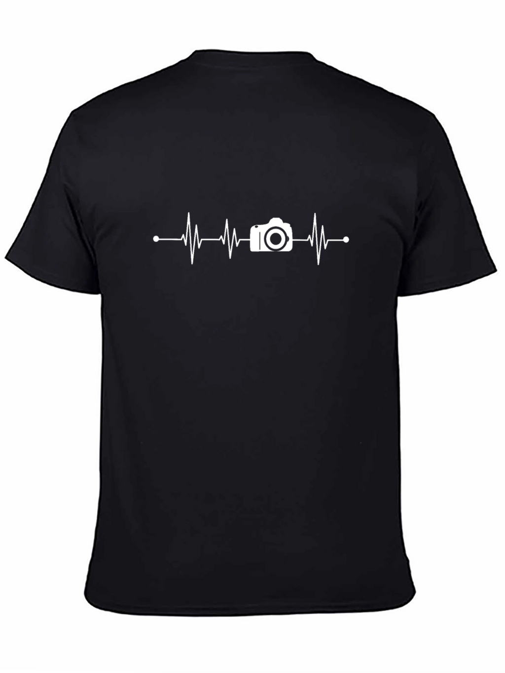 Camera Heartbeat Graphic T-Shirt
