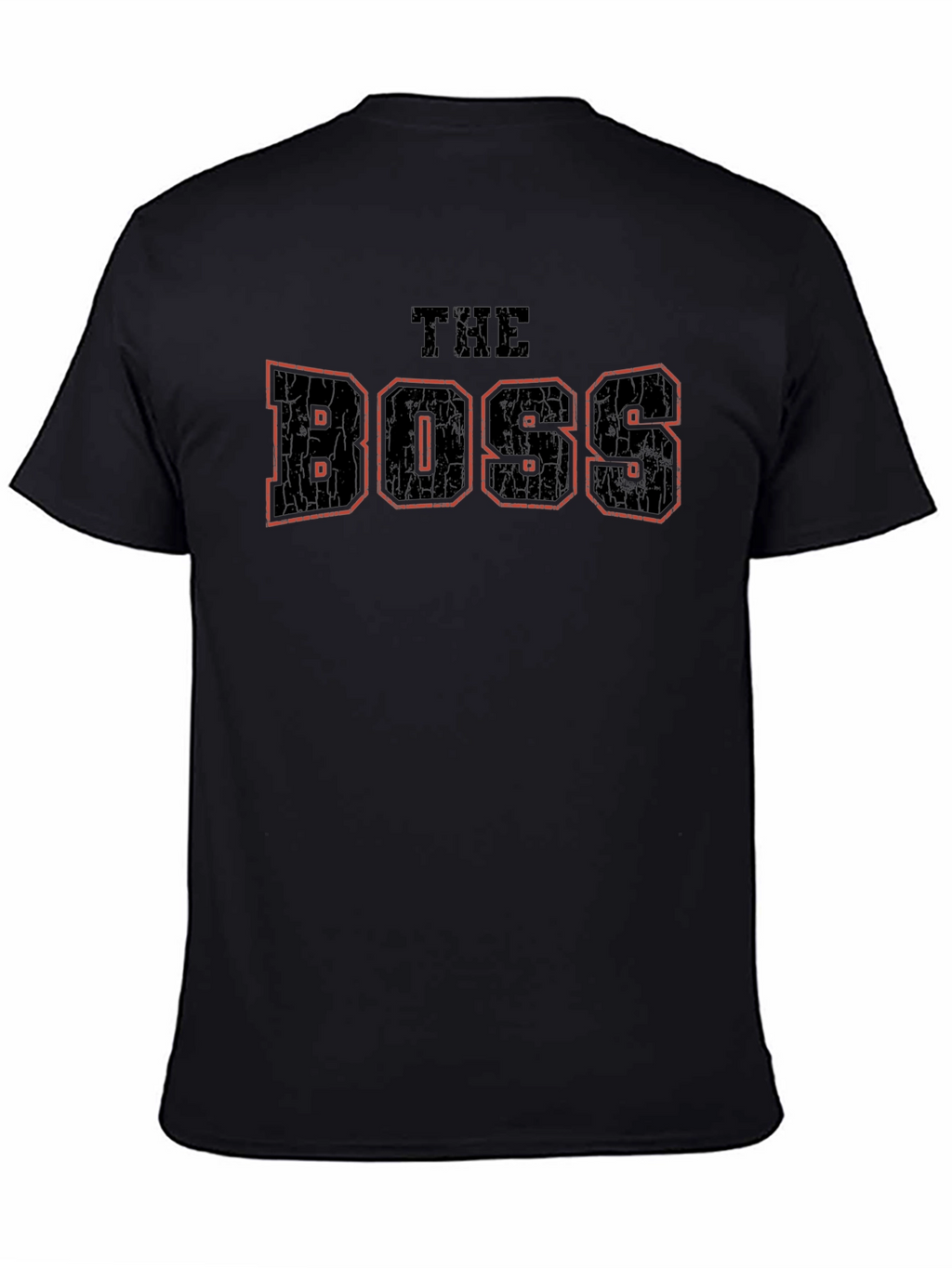 The Boss Graphic T-Shirt - Black Cotton Tee