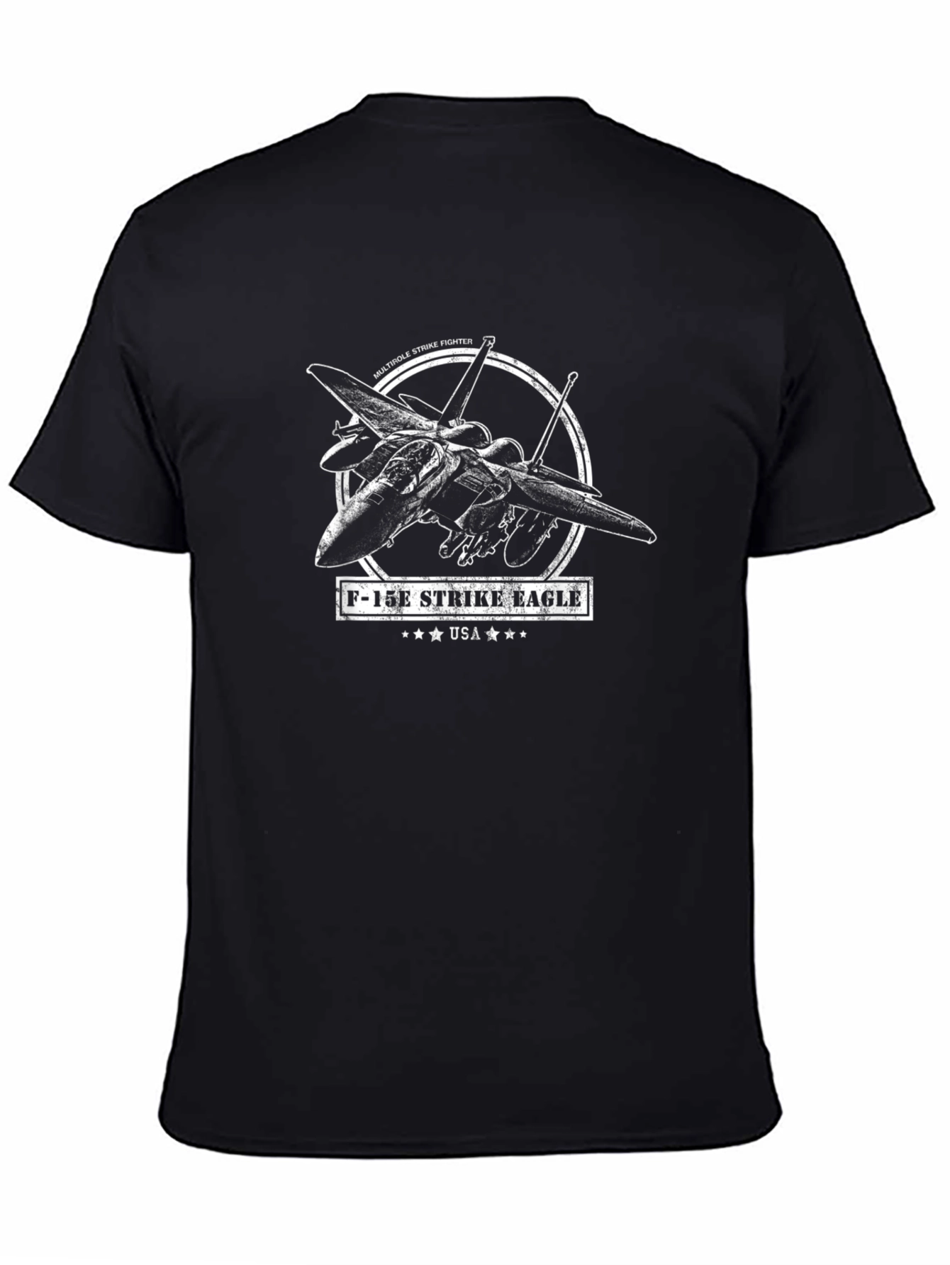 F-15E Strike Eagle Graphic T-Shirt - Military Jet Tee