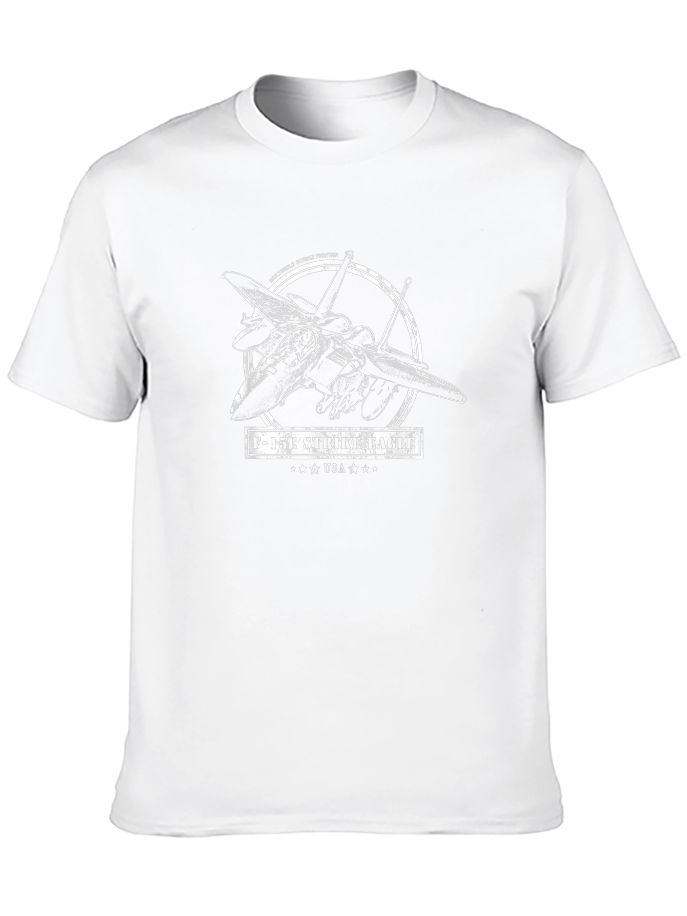 F-15E Strike Eagle Graphic T-Shirt - Military Jet Tee