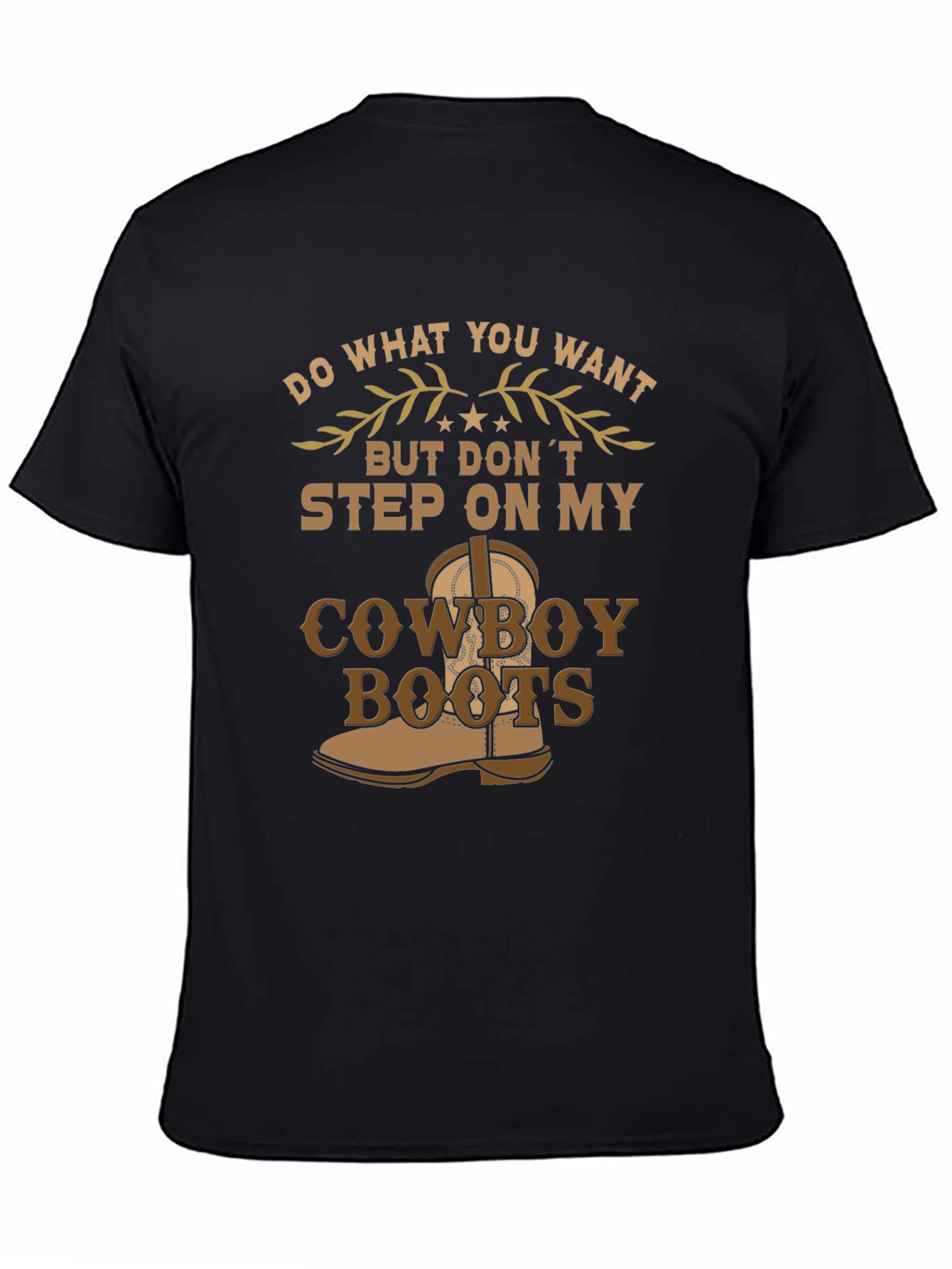 Cowboy Boots Graphic T-Shirt - Western Style Tee