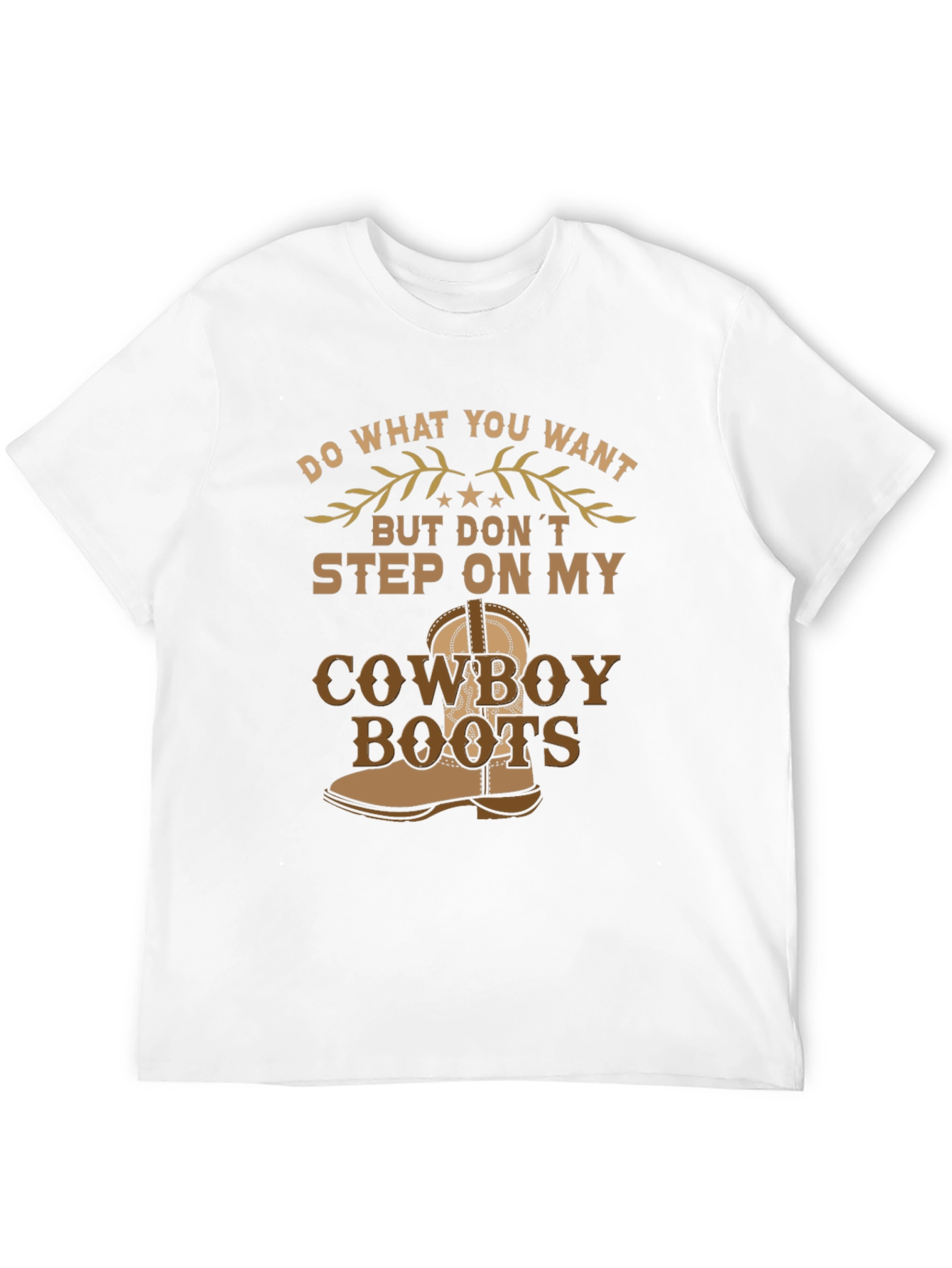 Cowboy Boots Graphic T-Shirt - Western Style Tee