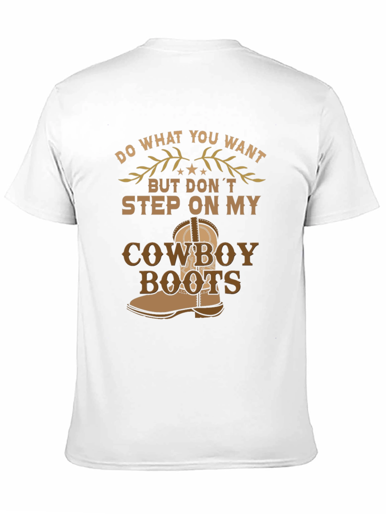 Cowboy Boots Graphic T-Shirt - Western Style Tee