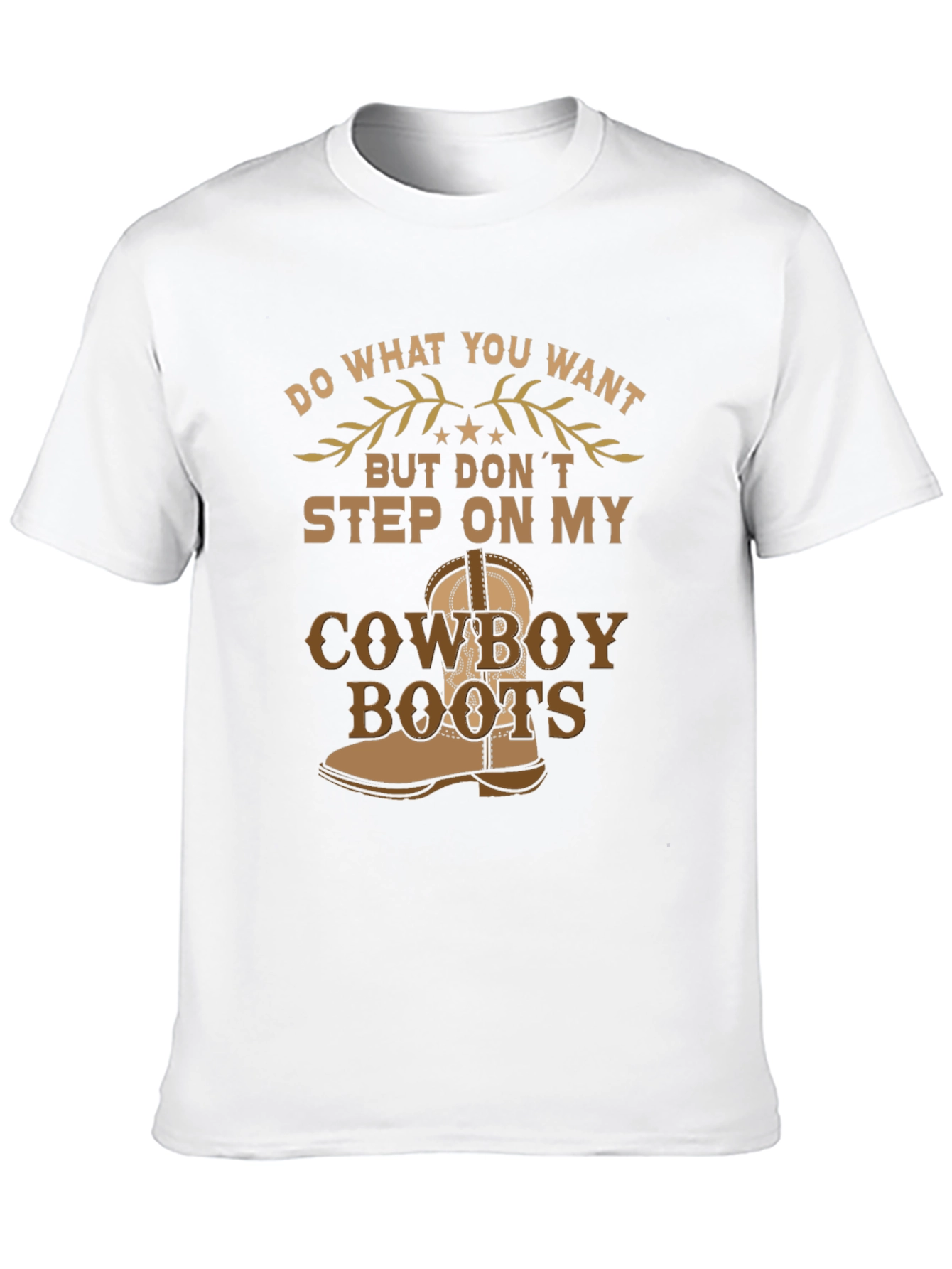Cowboy Boots Graphic T-Shirt - Western Style Tee