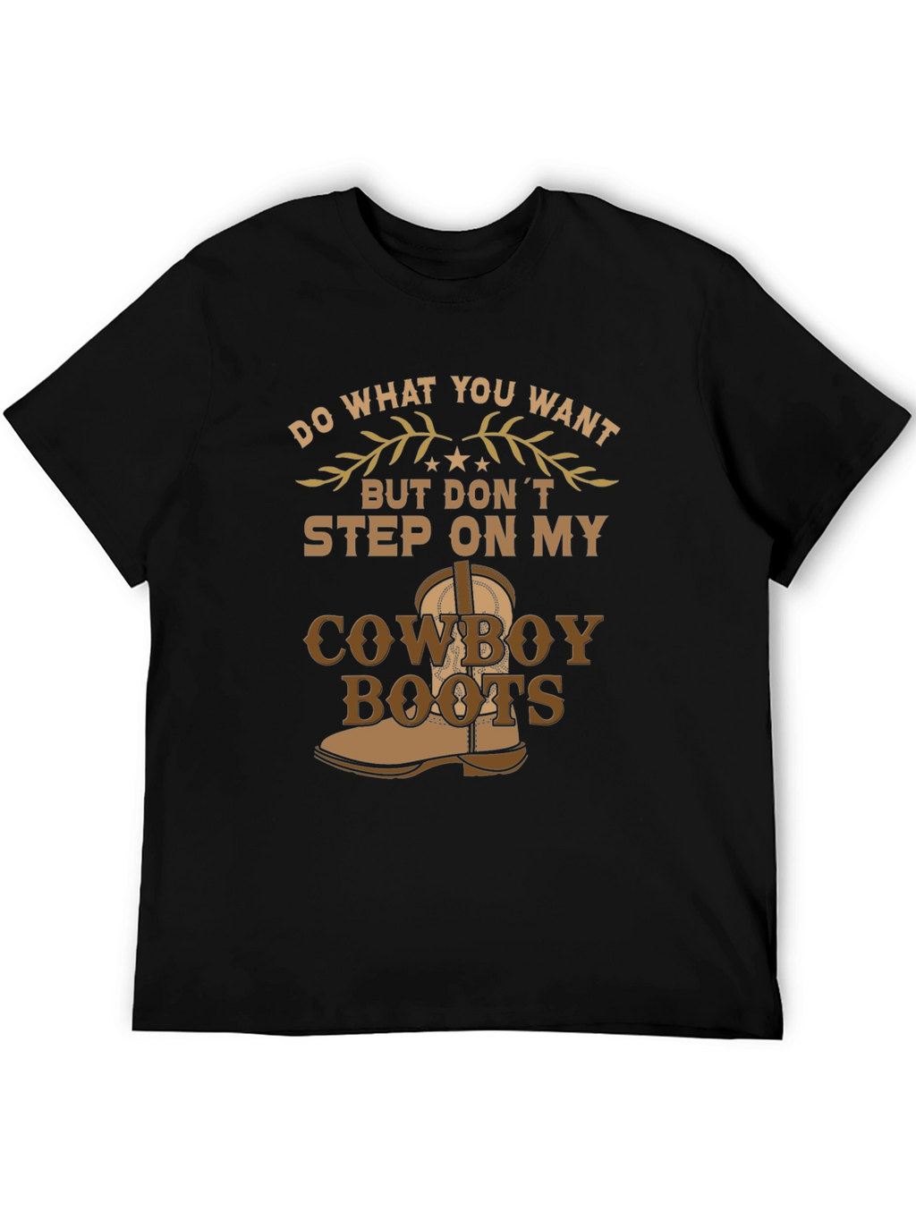 Cowboy Boots Graphic T-Shirt - Western Style Tee